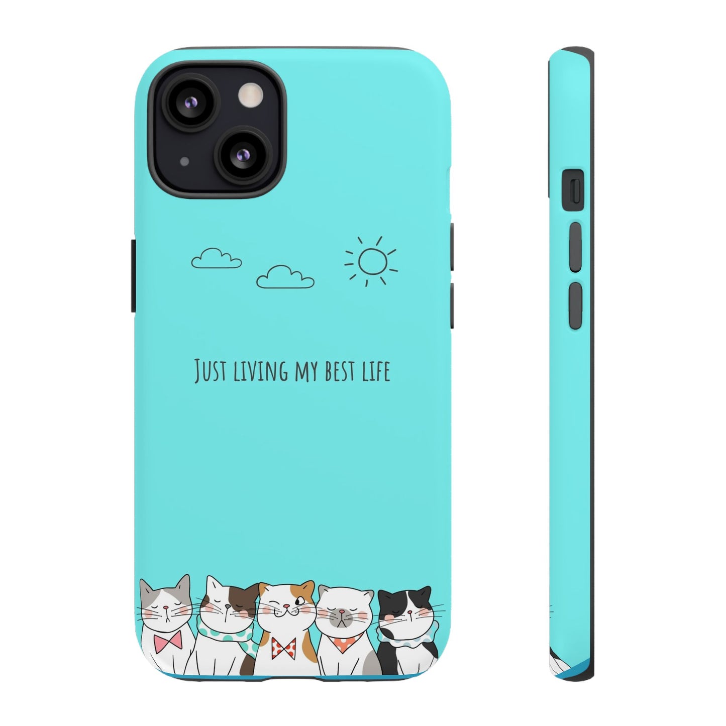 Durable Tough Phone Case, Stylish Trendy Glossy Finish, Cute Design for Smartphone Protection