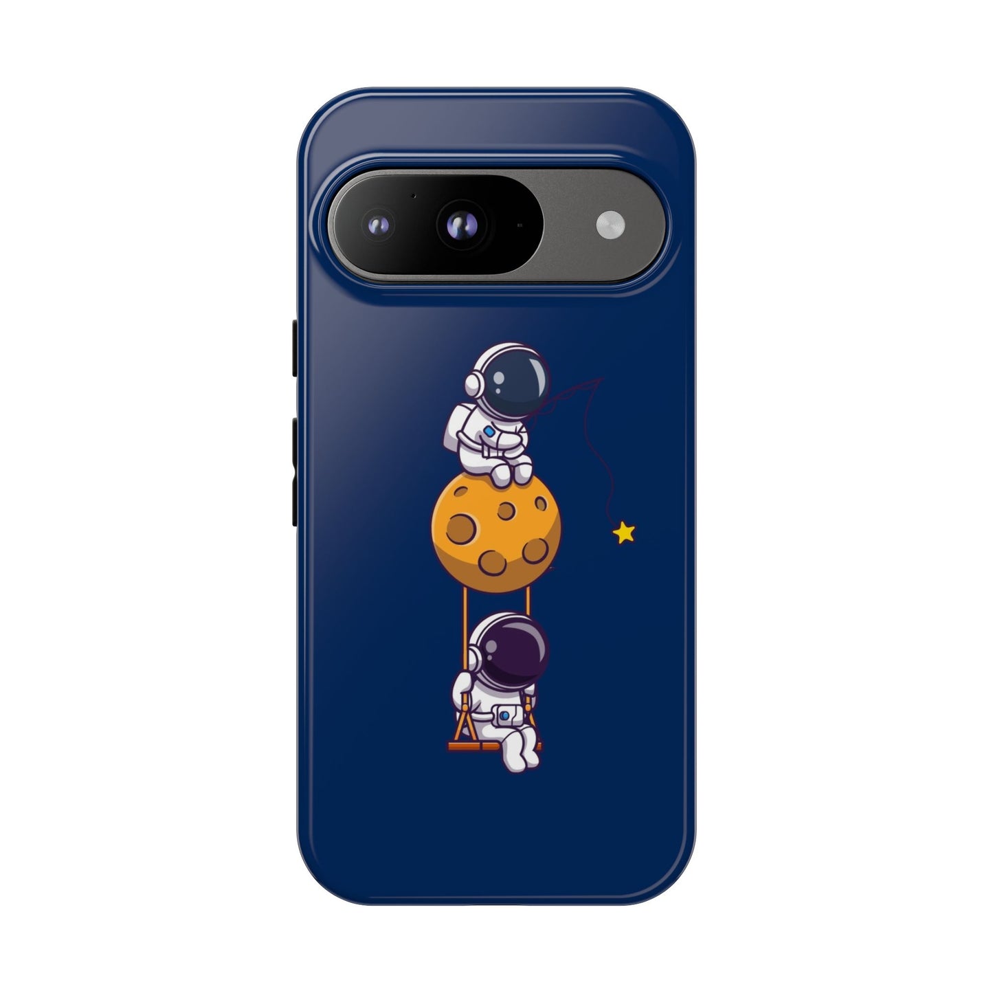 Astronaut Adventure Phone Case - Galaxy Design with Space Explorers