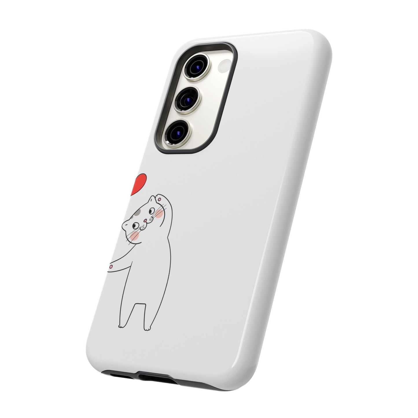 Tough Phone Case, Cute and Stylish Design, Durable Glossy Finish, Trendy Smartphone Protection for Daily Use