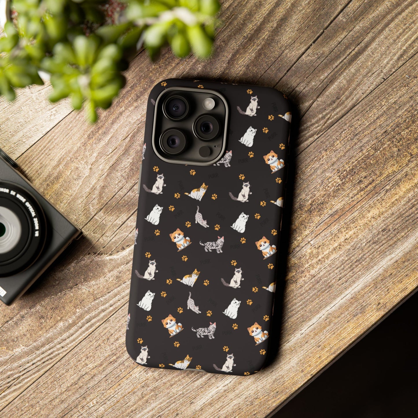 Durable Tough Phone Case, Stylish Glossy Finish, Trendy Cute Design, Everyday Protection for Smartphones
