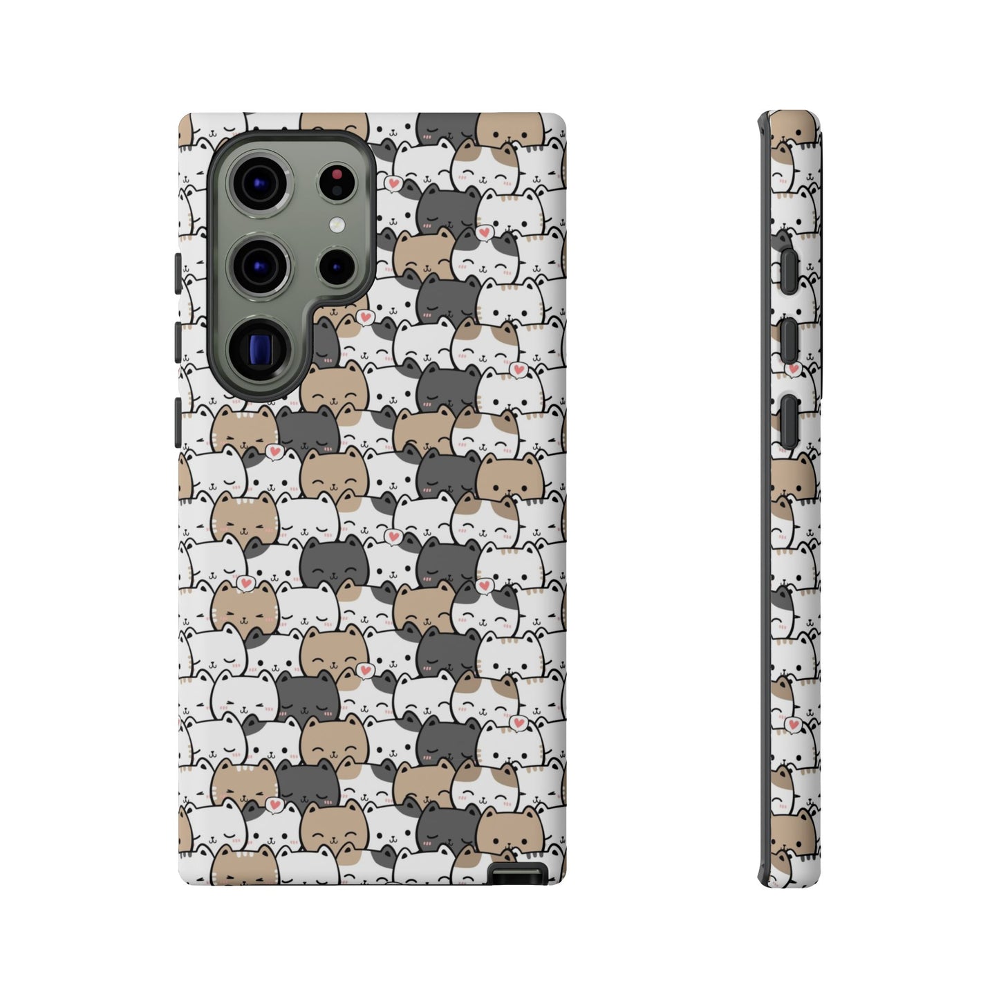 Tough Phone Case, Glossy Cute Finish, Durable and Stylish Design, Trendy Smartphone Protection