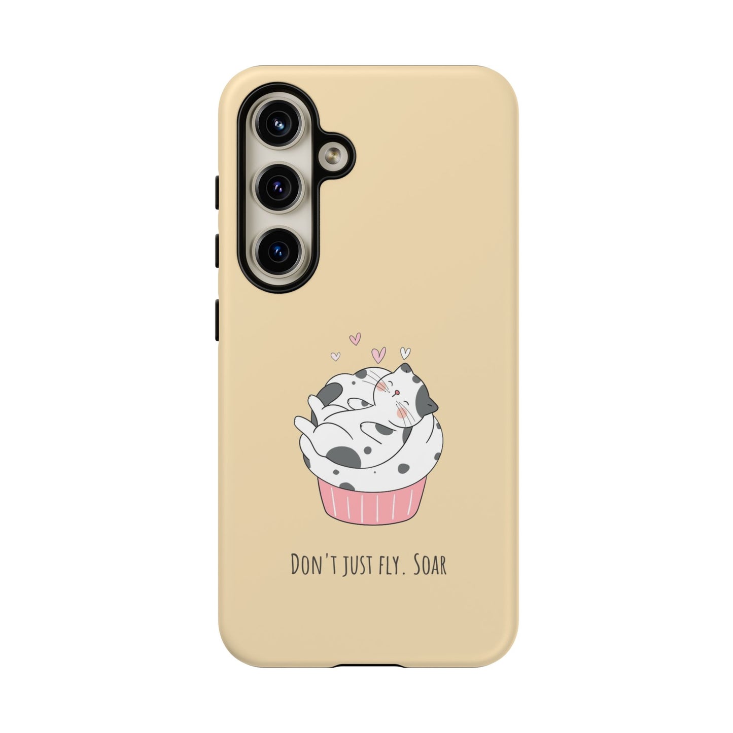 Tough Phone Case, Glossy Cute Design, Durable and Stylish, Trendy Smartphone Cover for Daily Use