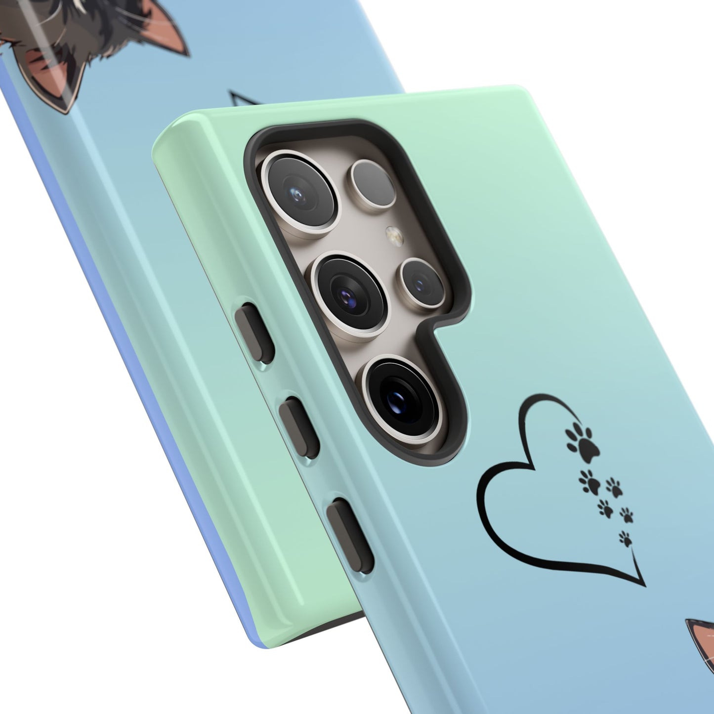 Tough Phone Case, Cute and Stylish Glossy Finish, Trendy Durable Design, Smartphone Protection