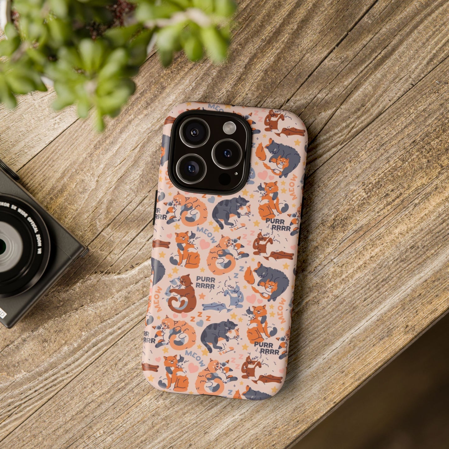 Durable Tough Phone Case, Trendy Cute Glossy Design, Stylish Smartphone Protection for Everyday Use