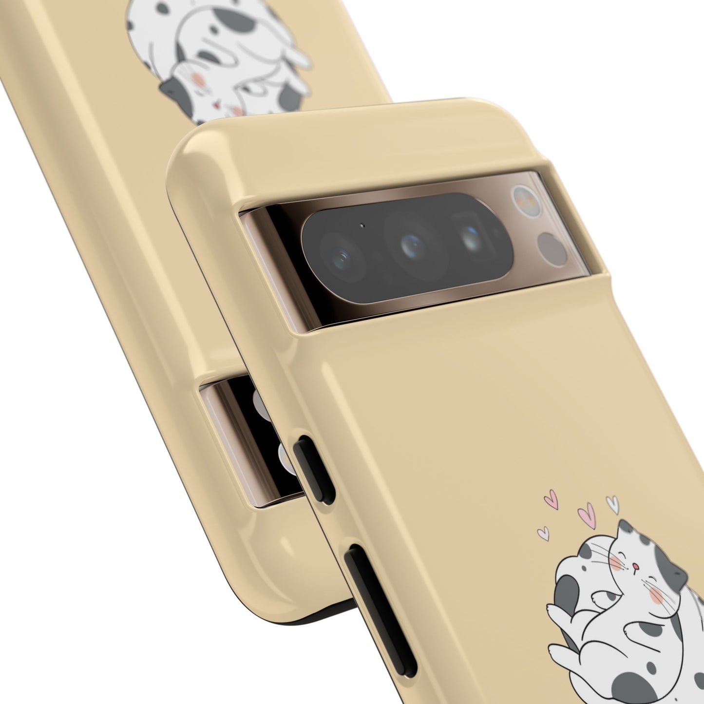 Tough Phone Case, Glossy Cute Design, Durable and Stylish, Trendy Smartphone Cover for Daily Use
