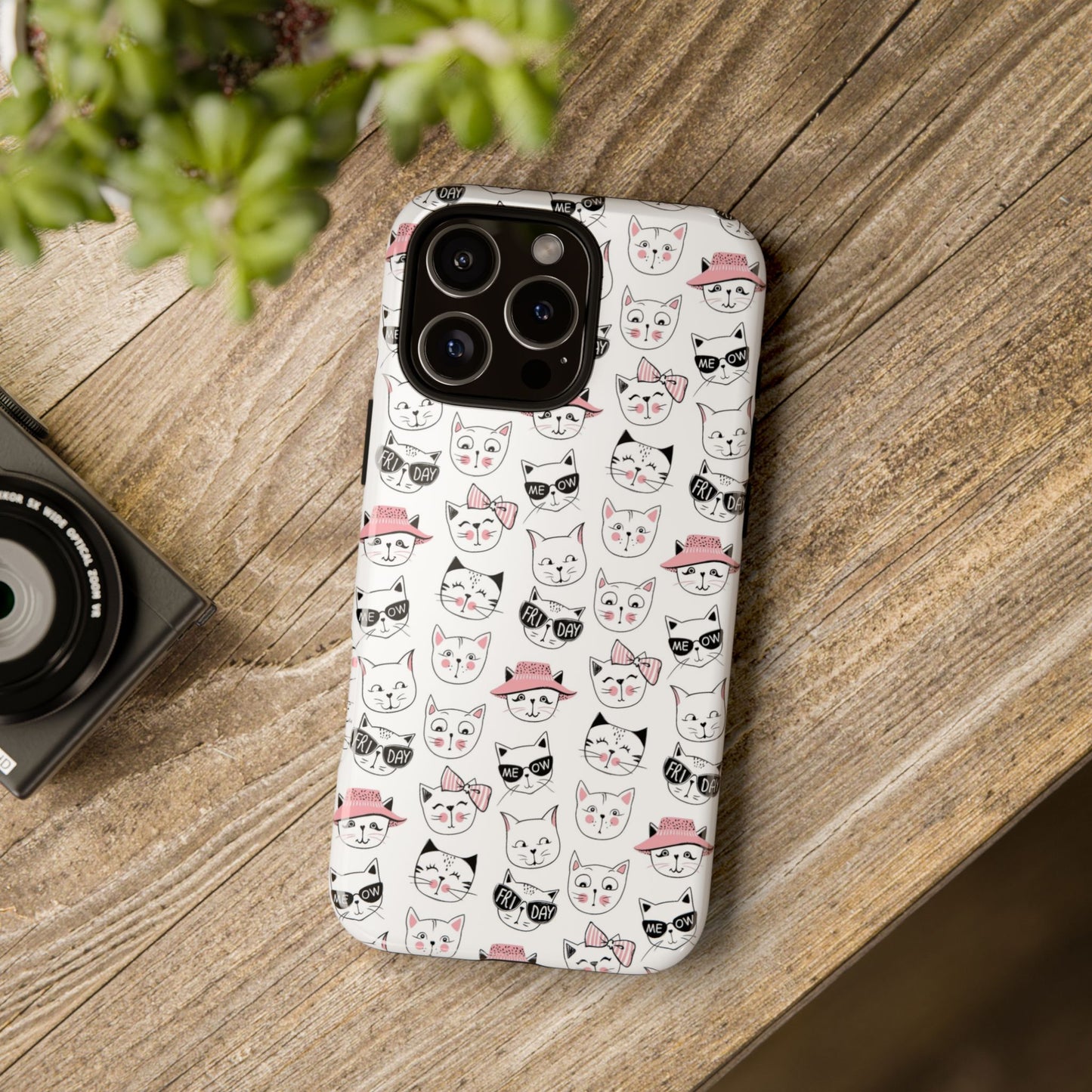 Durable Tough Phone Case, Stylish Glossy Finish, Trendy and Cute Smartphone Cover for Protection