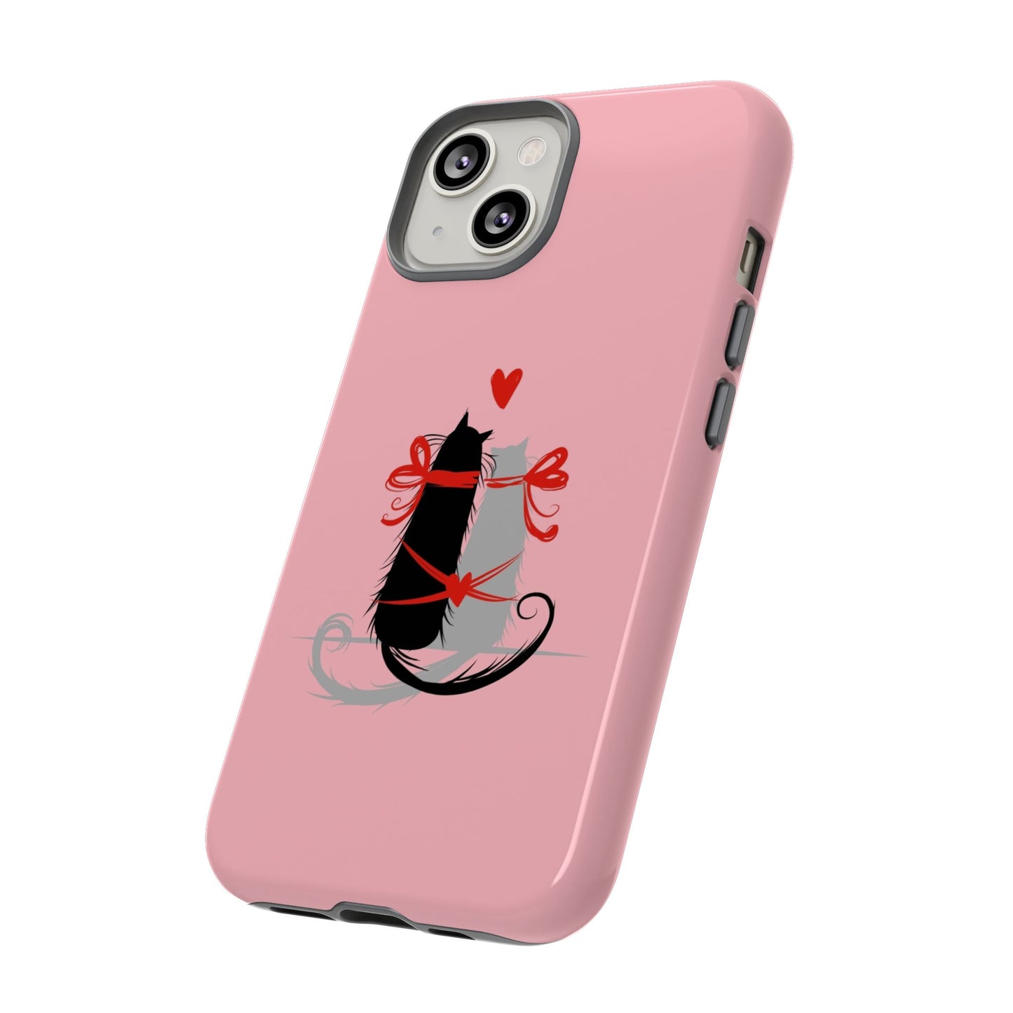 Cute Tough Phone Case, Trendy Glossy Finish, Durable and Fashionable, Stylish Everyday Cover, Smartphone Protection