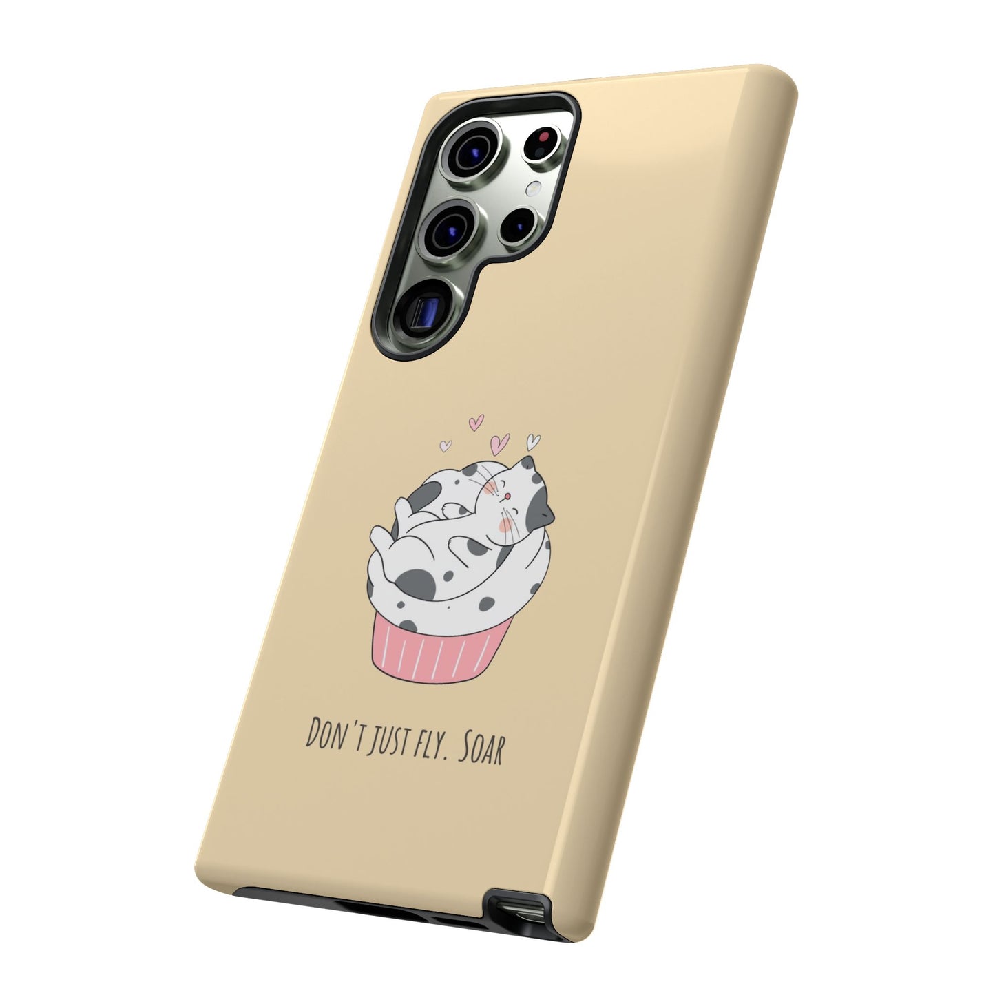 Tough Phone Case, Glossy Cute Design, Durable and Stylish, Trendy Smartphone Cover for Daily Use