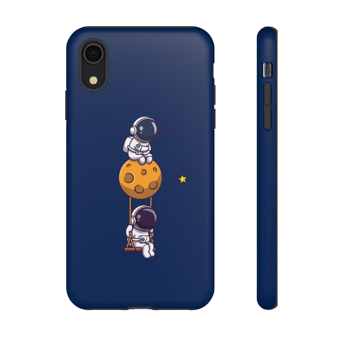 Astronaut Adventure Phone Case - Galaxy Design with Space Explorers