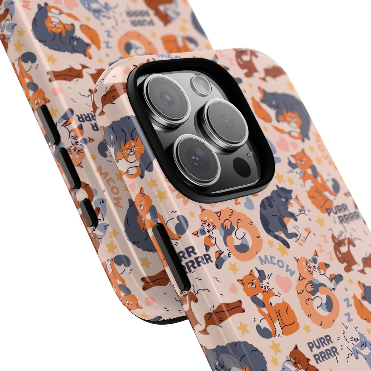 Durable Tough Phone Case, Trendy Cute Glossy Design, Stylish Smartphone Protection for Everyday Use