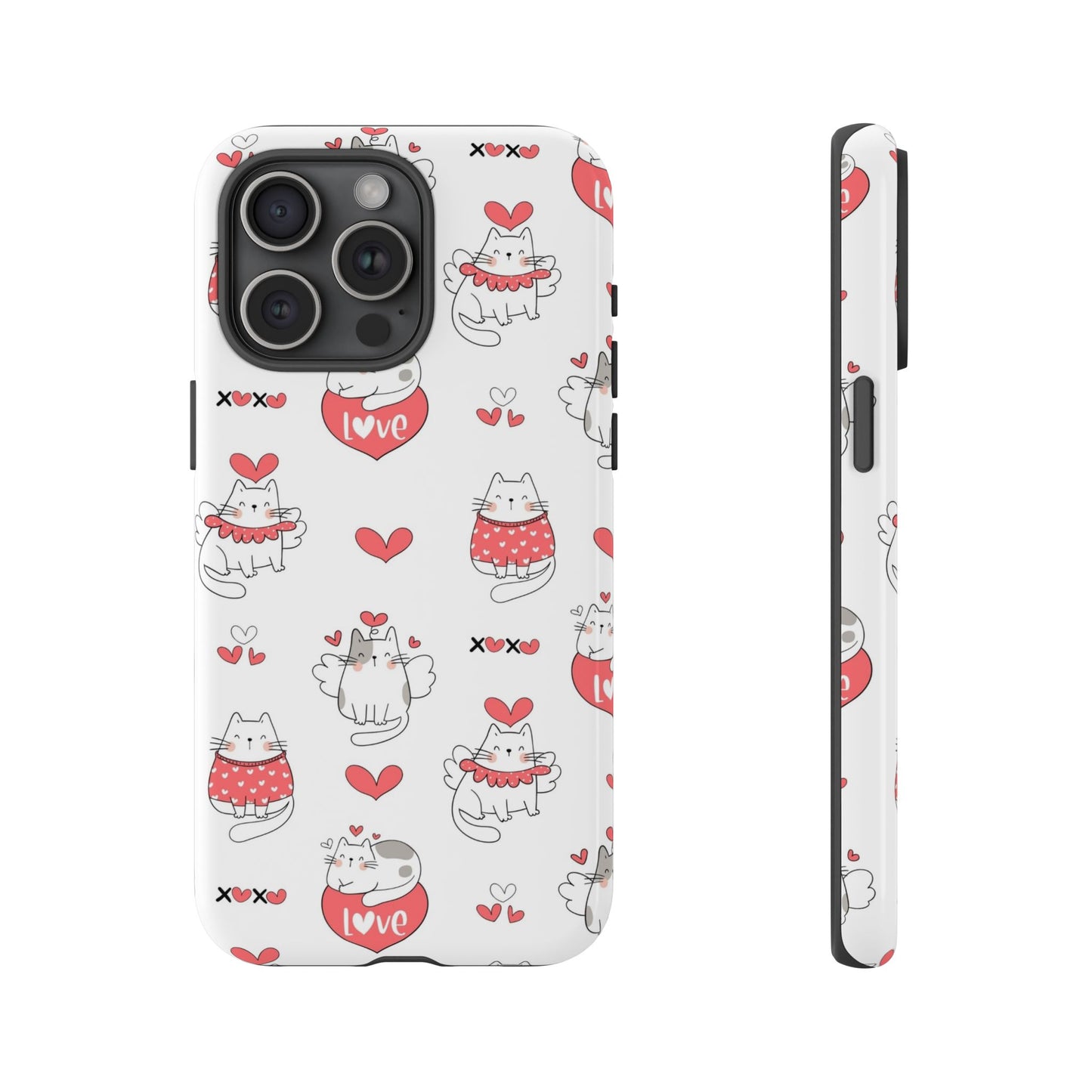 Durable Tough Phone Case, Trendy Glossy Cover, Stylish Cute Design, Perfect for Smartphone Protection