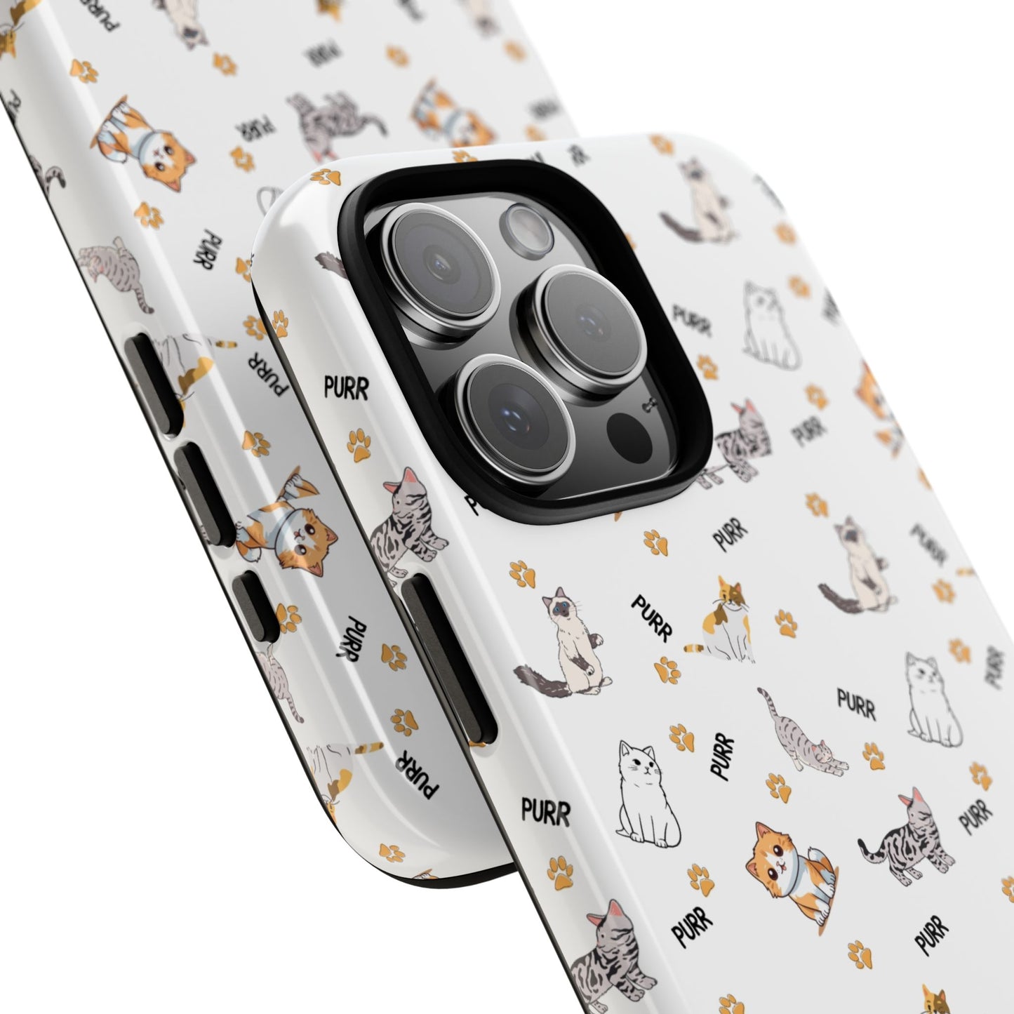 Tough Phone Case, Glossy Finish, Trendy and Cute, Durable Smartphone Protection for Daily Us