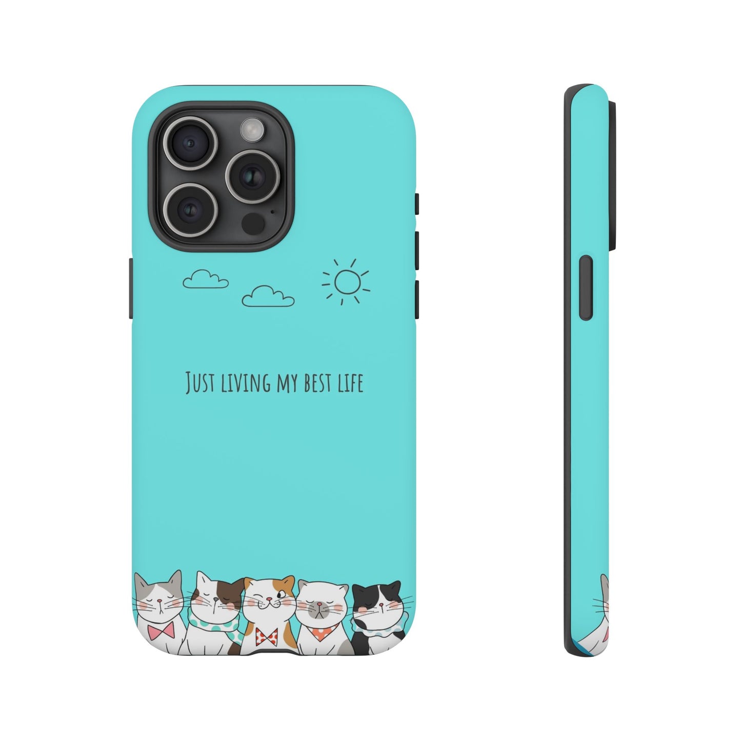 Durable Tough Phone Case, Stylish Trendy Glossy Finish, Cute Design for Smartphone Protection