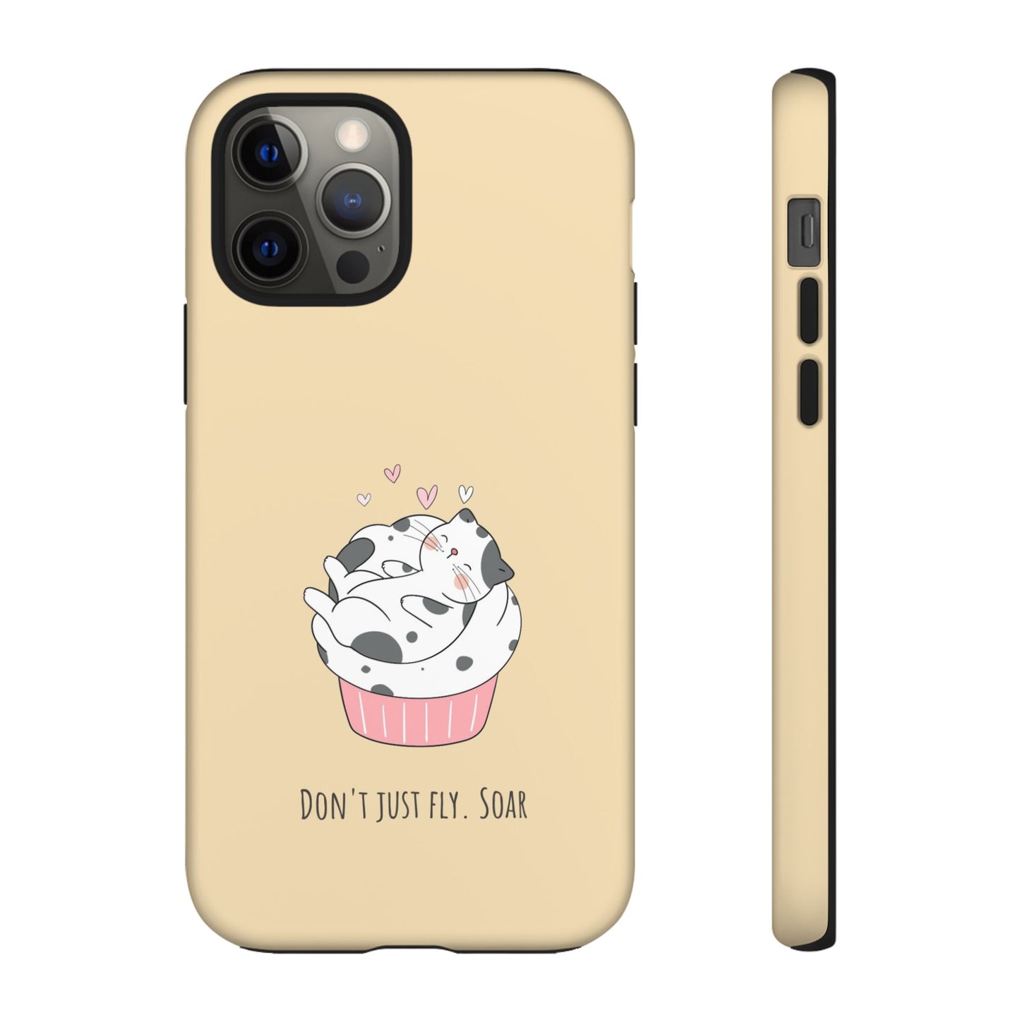 Tough Phone Case, Glossy Cute Design, Durable and Stylish, Trendy Smartphone Cover for Daily Use