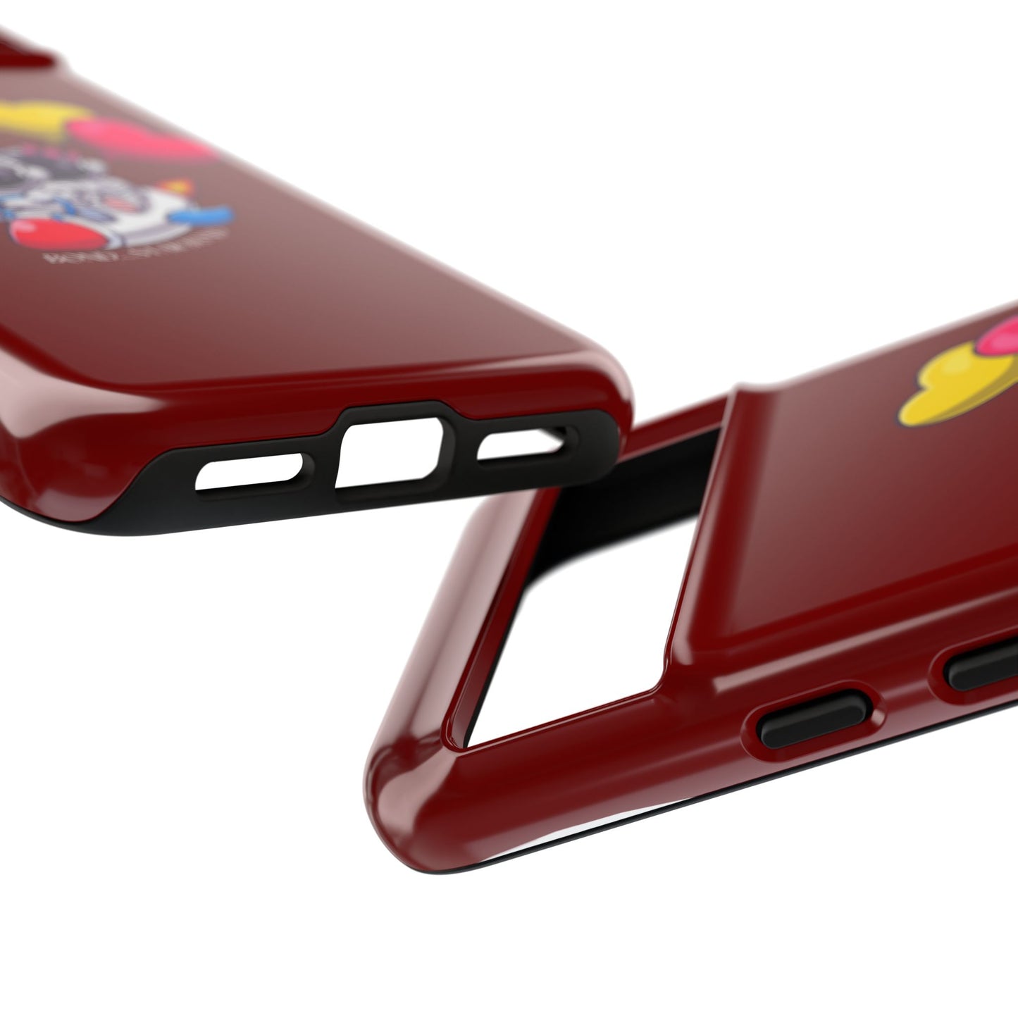 Cute Astronaut Phone Case - Love in Space Design for Couples