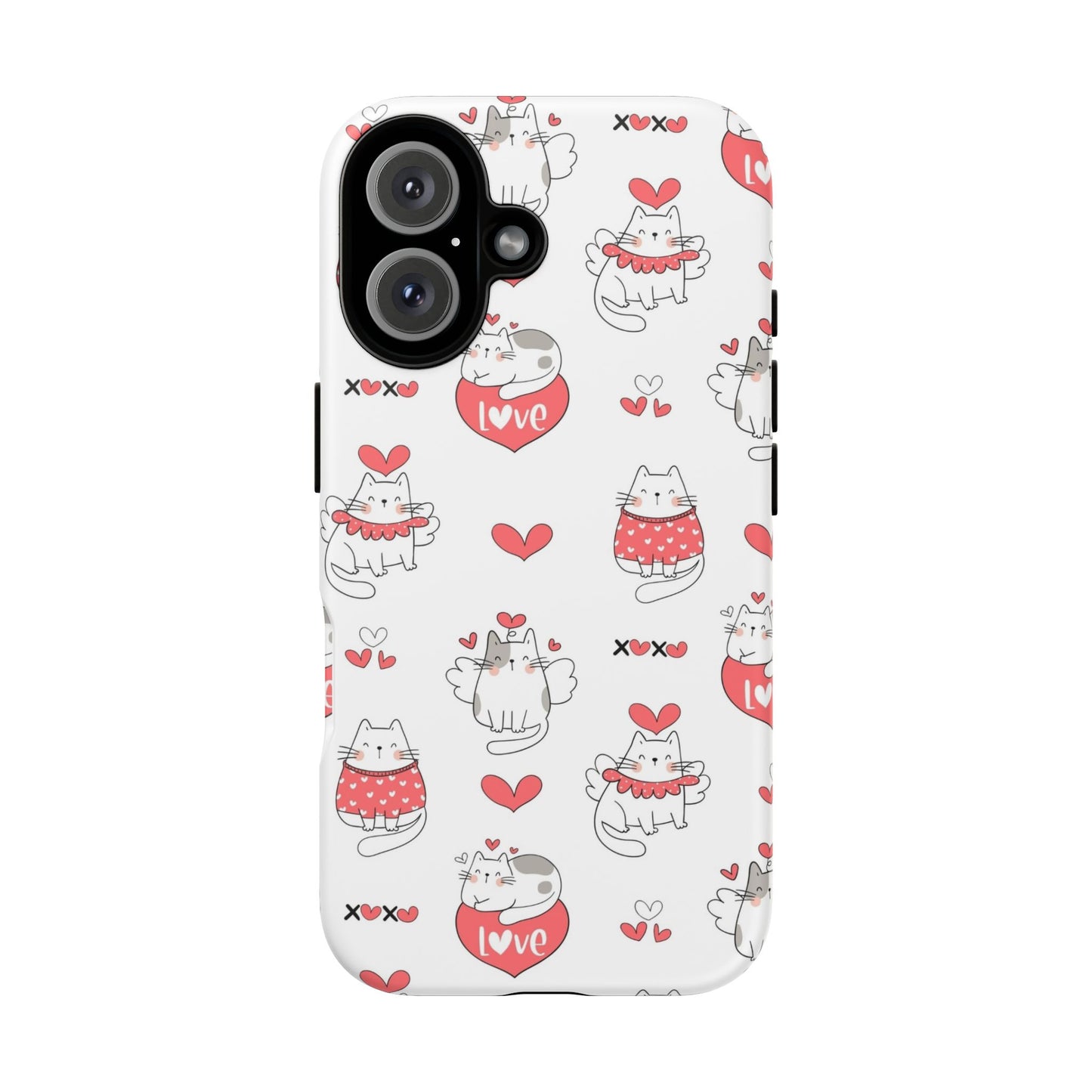 Durable Tough Phone Case, Trendy Glossy Cover, Stylish Cute Design, Perfect for Smartphone Protection