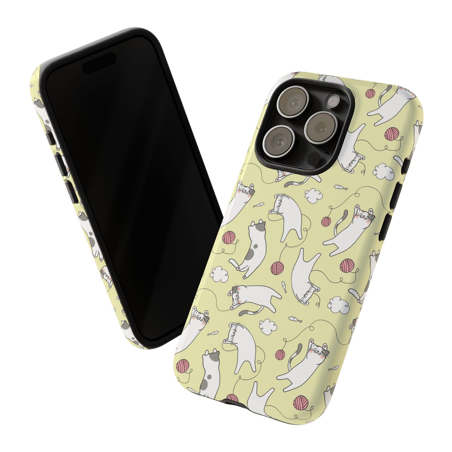 Durable Tough Phone Case, Cute Glossy Cover, Stylish and Trendy Smartphone Protection for Daily Use