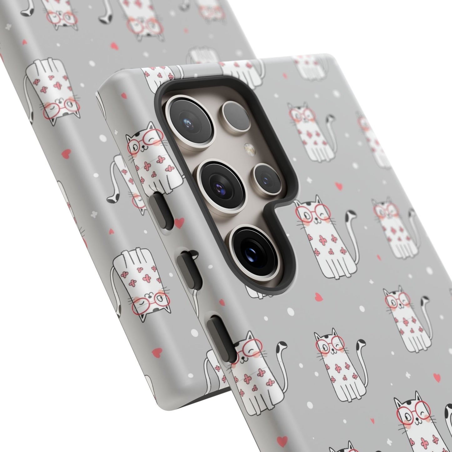 Durable Tough Phone Case, Stylish Glossy Cover, Trendy Cute Design, Perfect for Smartphone Use