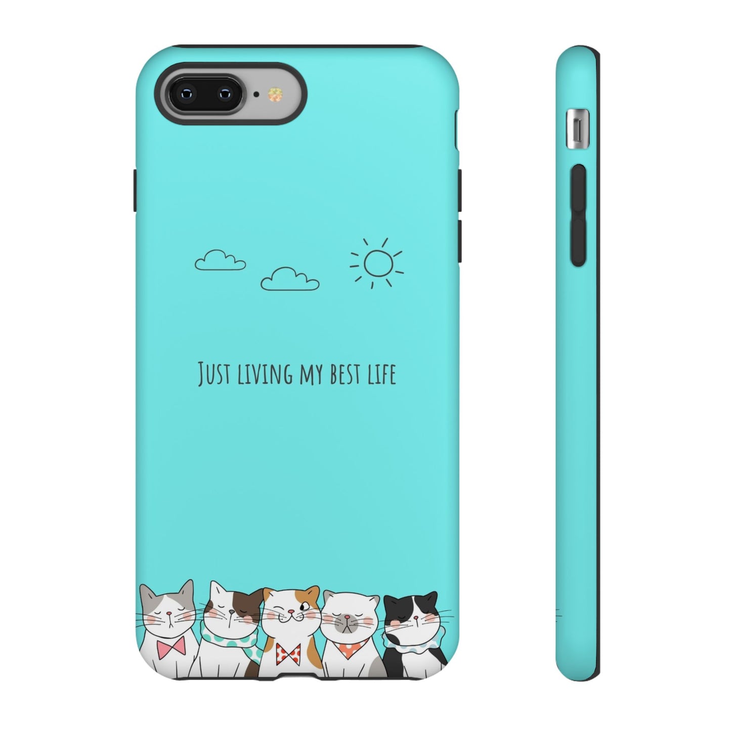Durable Tough Phone Case, Stylish Trendy Glossy Finish, Cute Design for Smartphone Protection