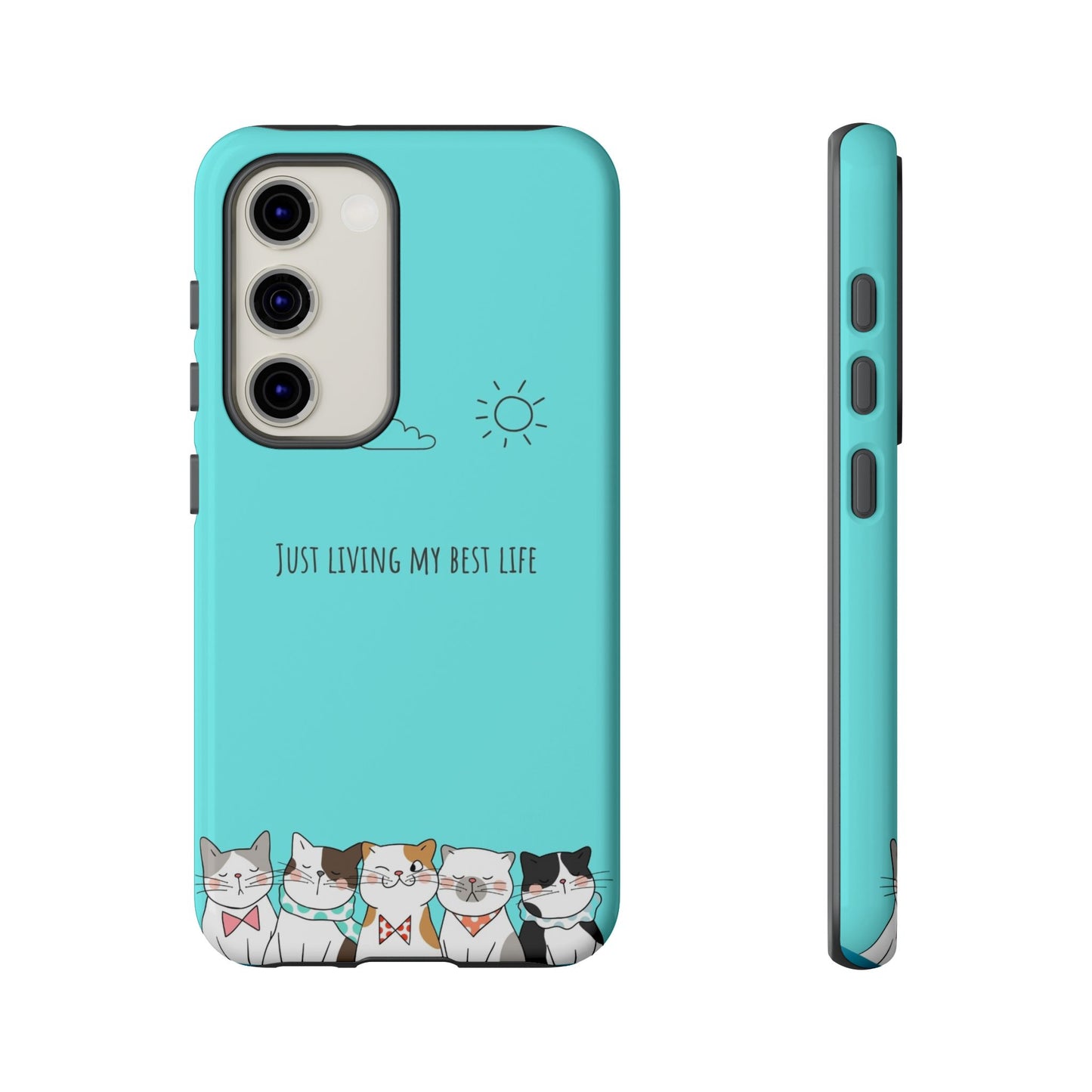 Durable Tough Phone Case, Stylish Trendy Glossy Finish, Cute Design for Smartphone Protection