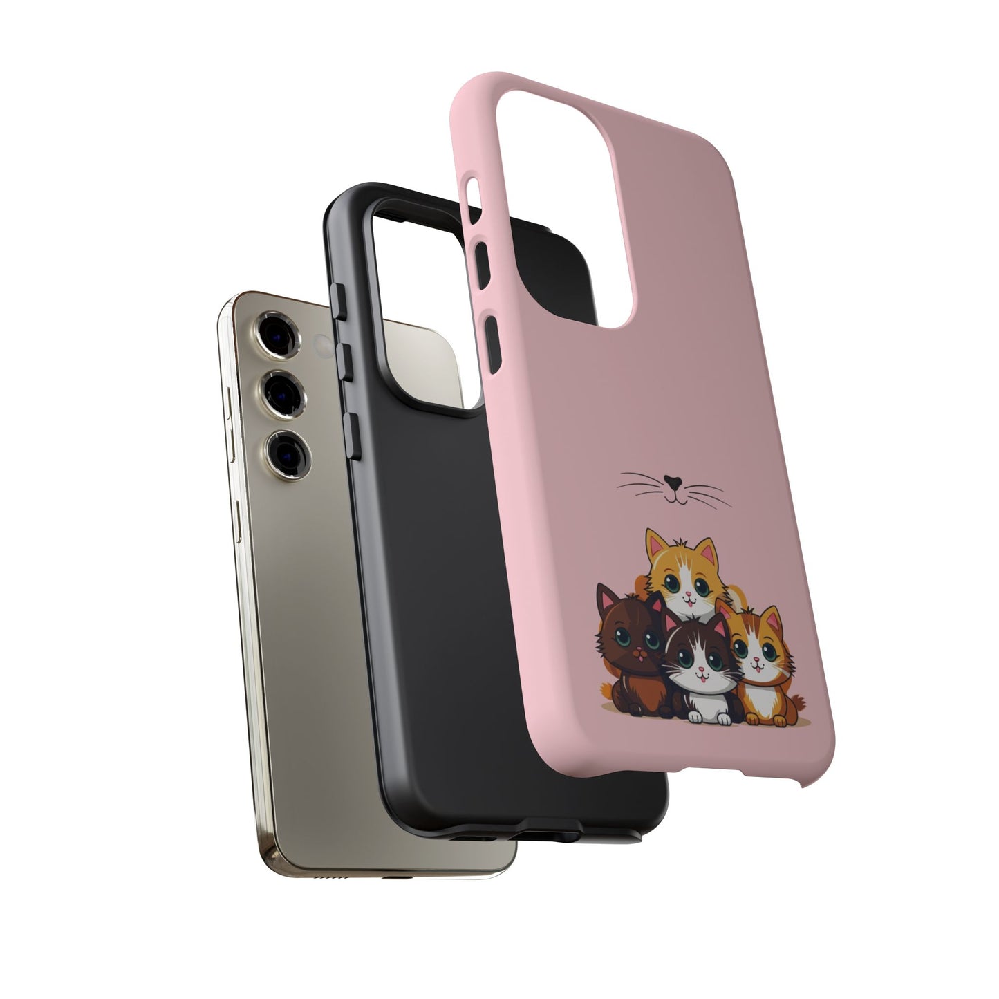 Durable Tough Phone Case, Glossy Stylish Finish, Trendy and Cute Design, Fashionable Everyday Smartphone Cover