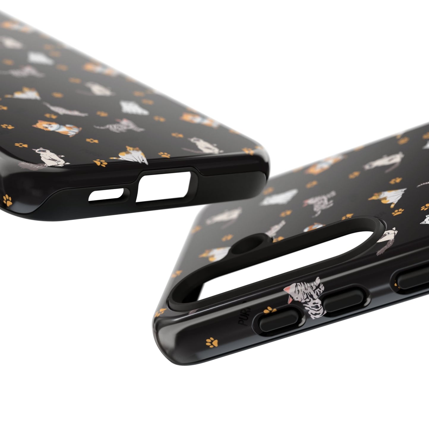 Durable Tough Phone Case, Stylish Glossy Finish, Trendy Cute Design, Everyday Protection for Smartphones