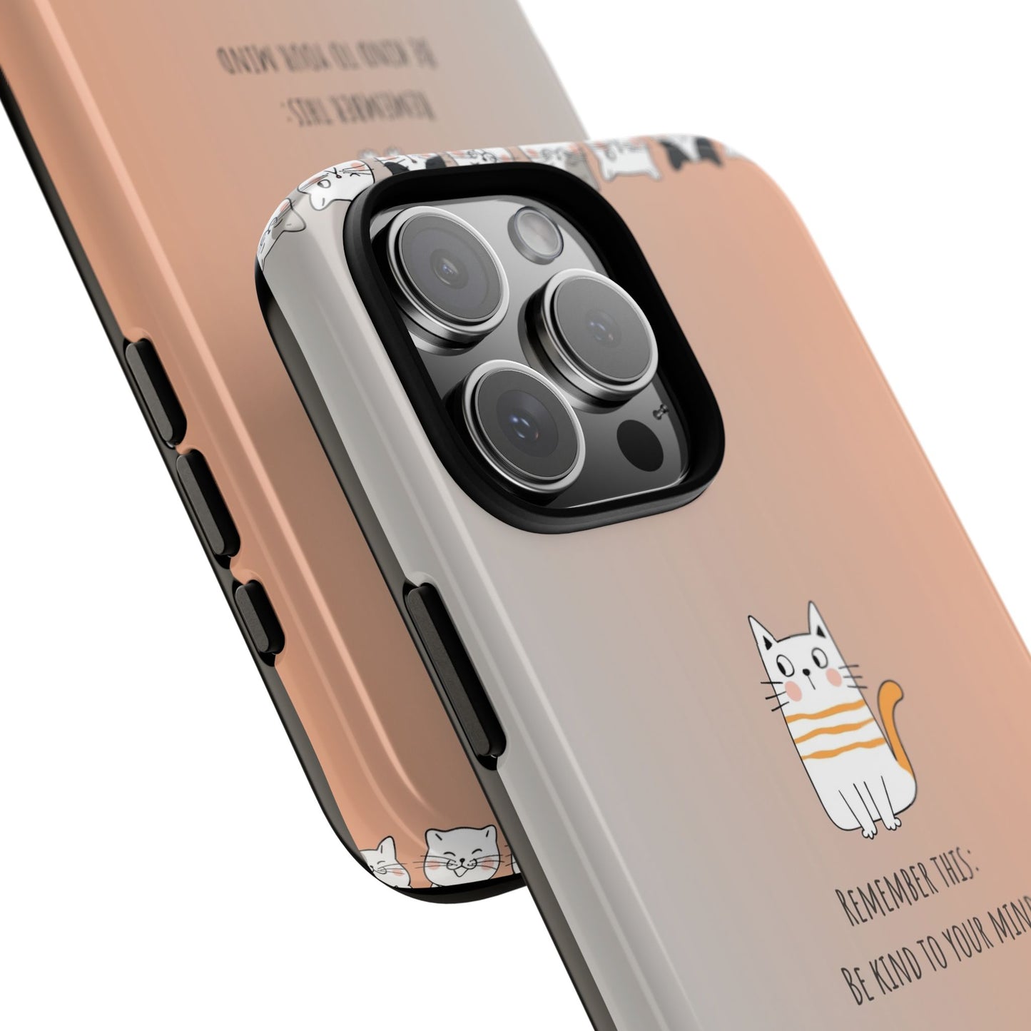 Durable Tough Phone Case, Cute Stylish Design, Glossy Trendy Cover for Smartphone Protection