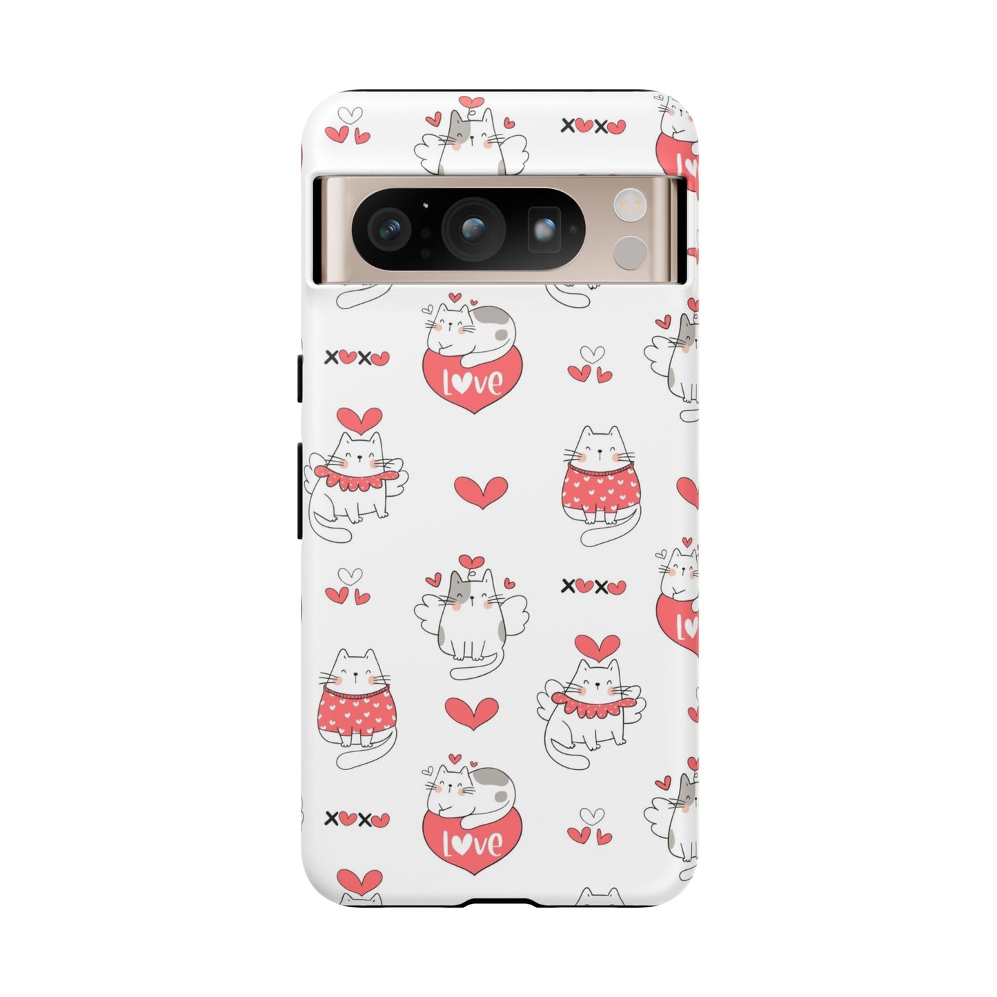 Durable Tough Phone Case, Trendy Glossy Cover, Stylish Cute Design, Perfect for Smartphone Protection