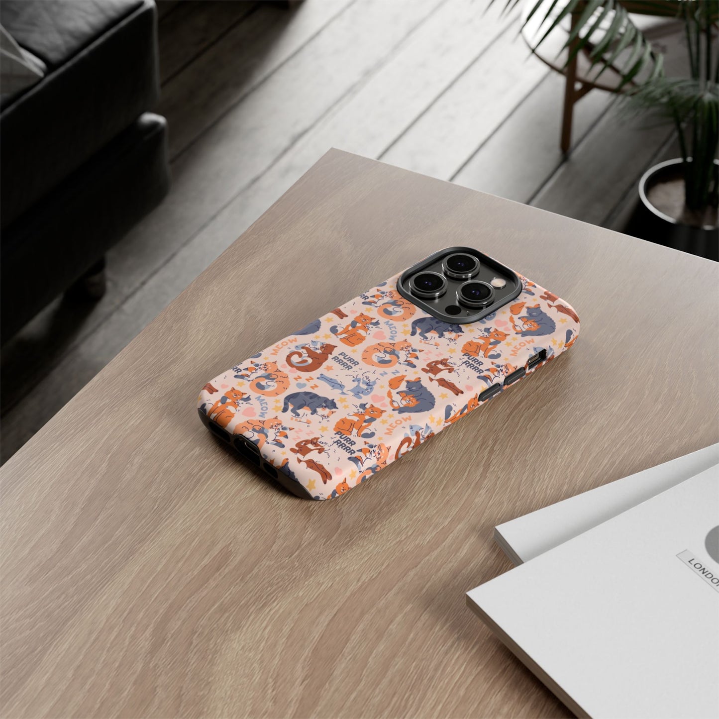 Durable Tough Phone Case, Trendy Cute Glossy Design, Stylish Smartphone Protection for Everyday Use