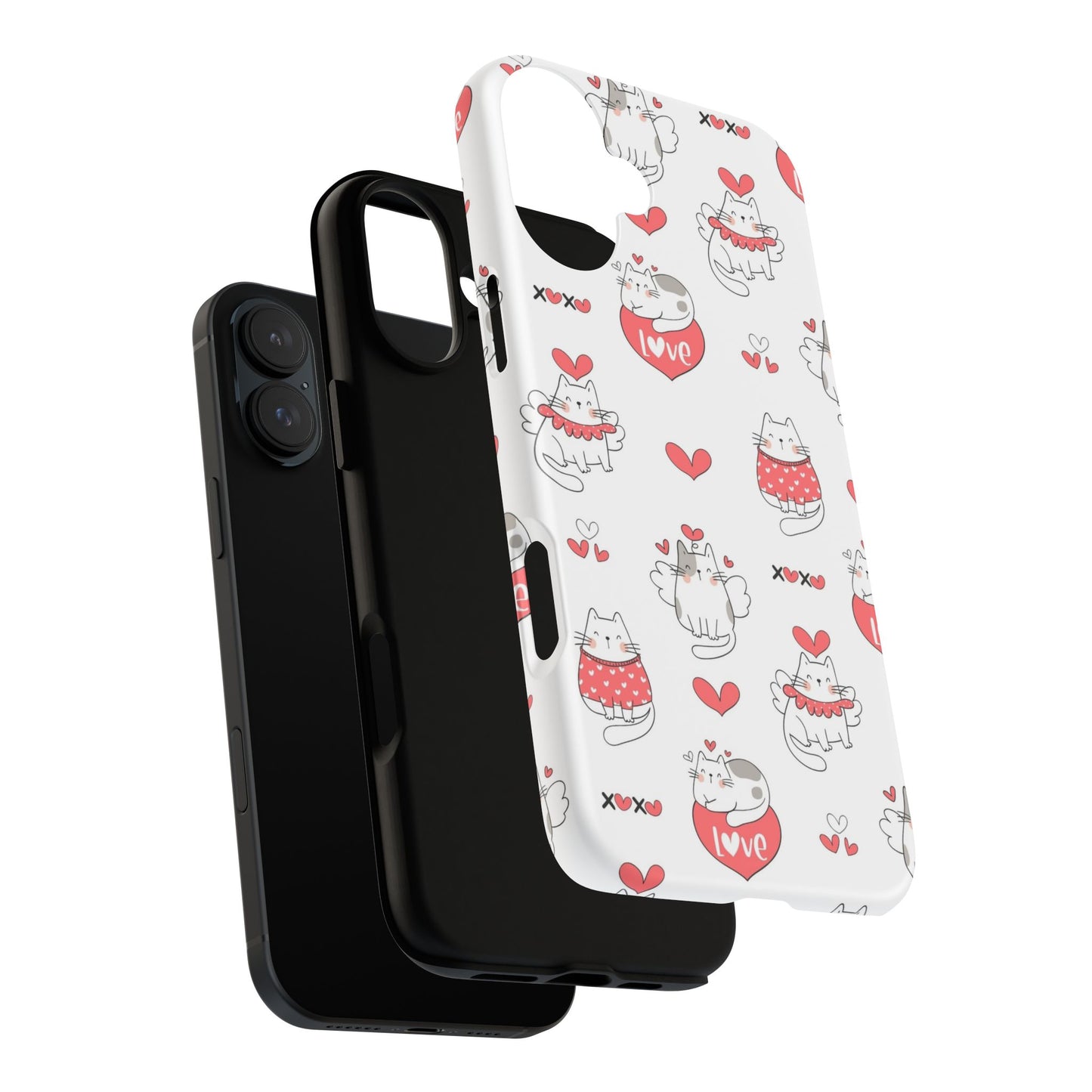 Durable Tough Phone Case, Trendy Glossy Cover, Stylish Cute Design, Perfect for Smartphone Protection