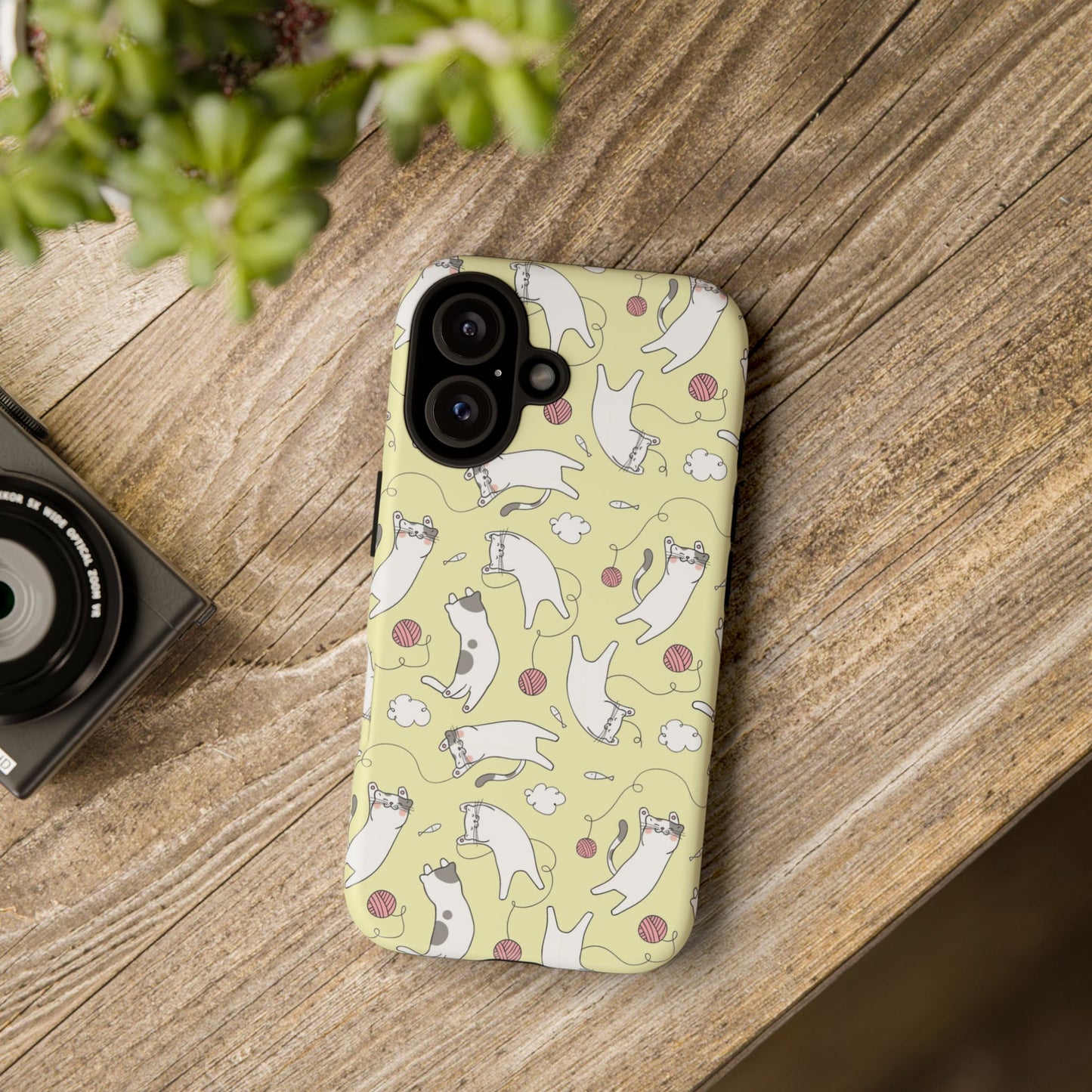 Durable Tough Phone Case, Cute Glossy Cover, Stylish and Trendy Smartphone Protection for Daily Use