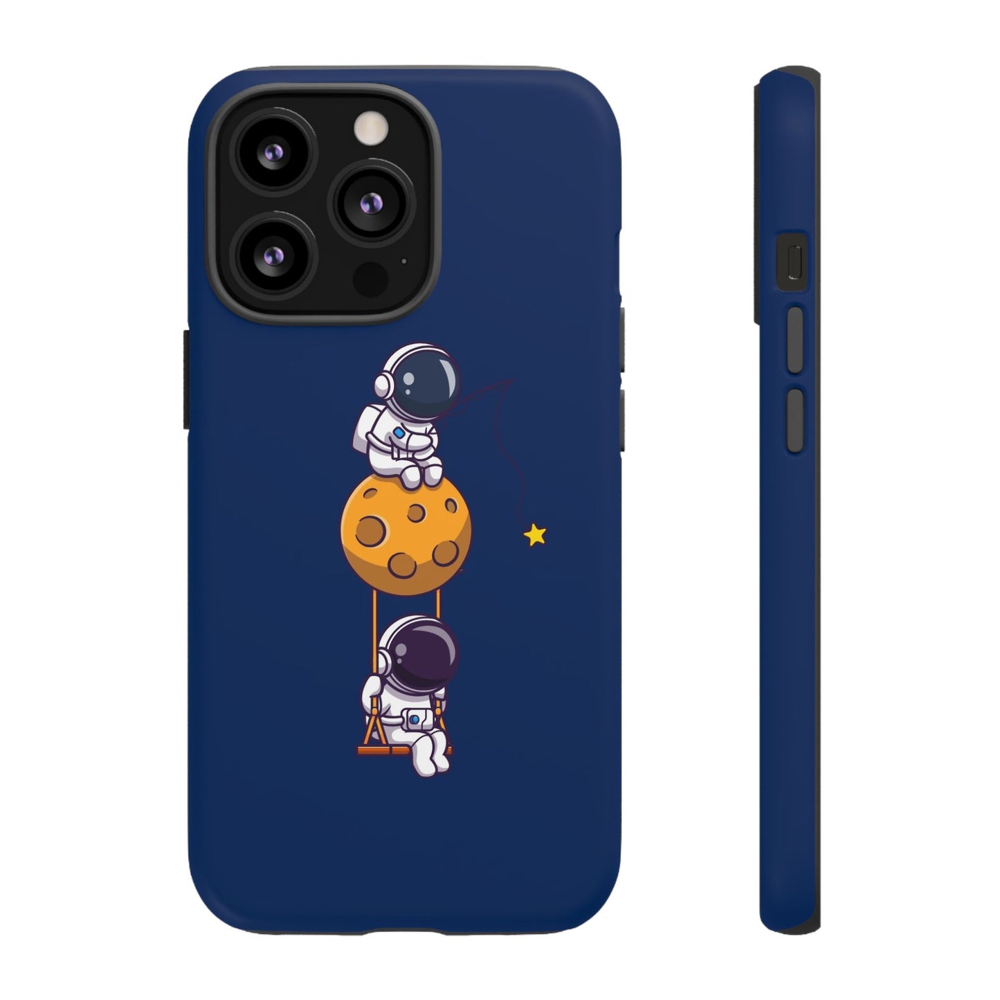 Astronaut Adventure Phone Case - Galaxy Design with Space Explorers