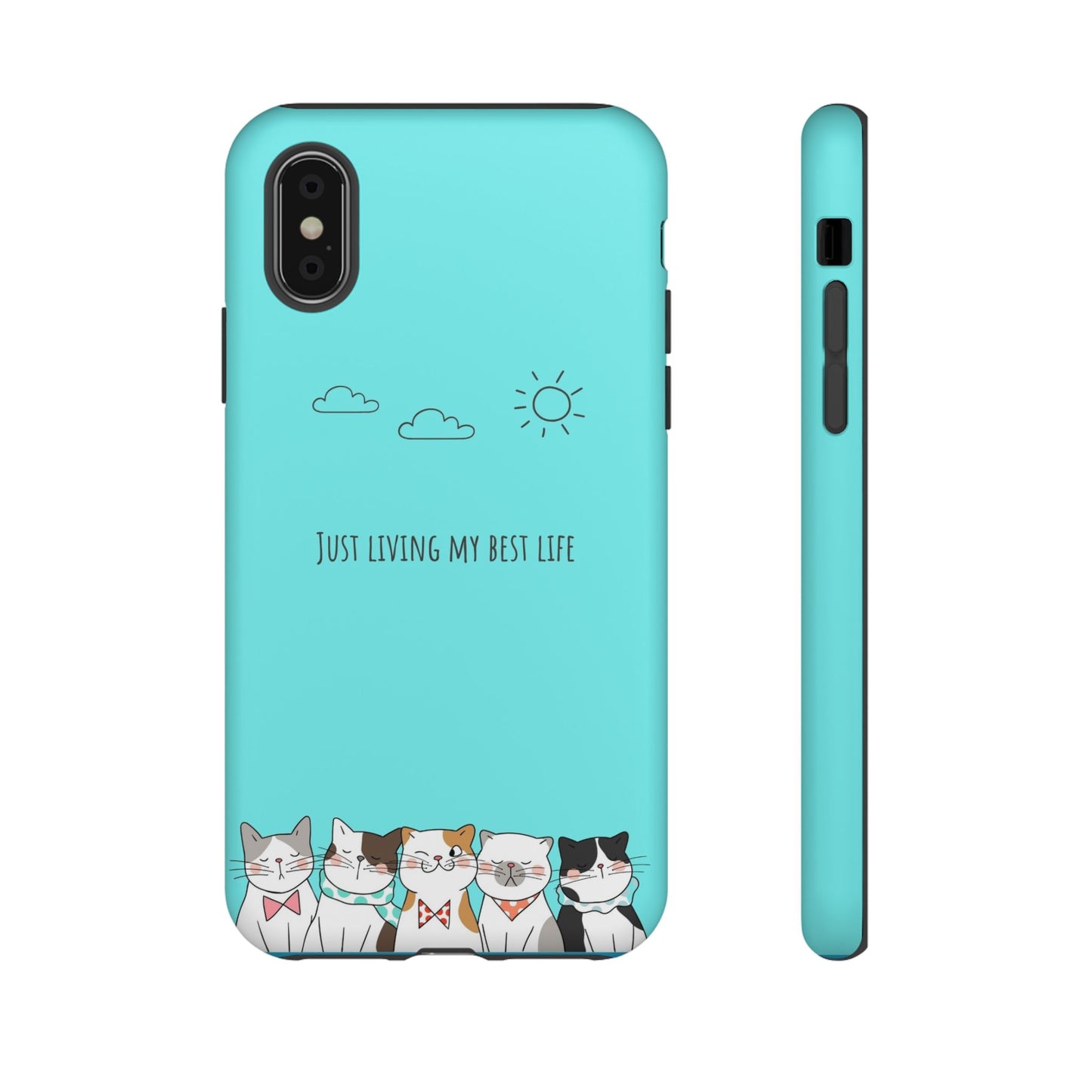 Durable Tough Phone Case, Stylish Trendy Glossy Finish, Cute Design for Smartphone Protection