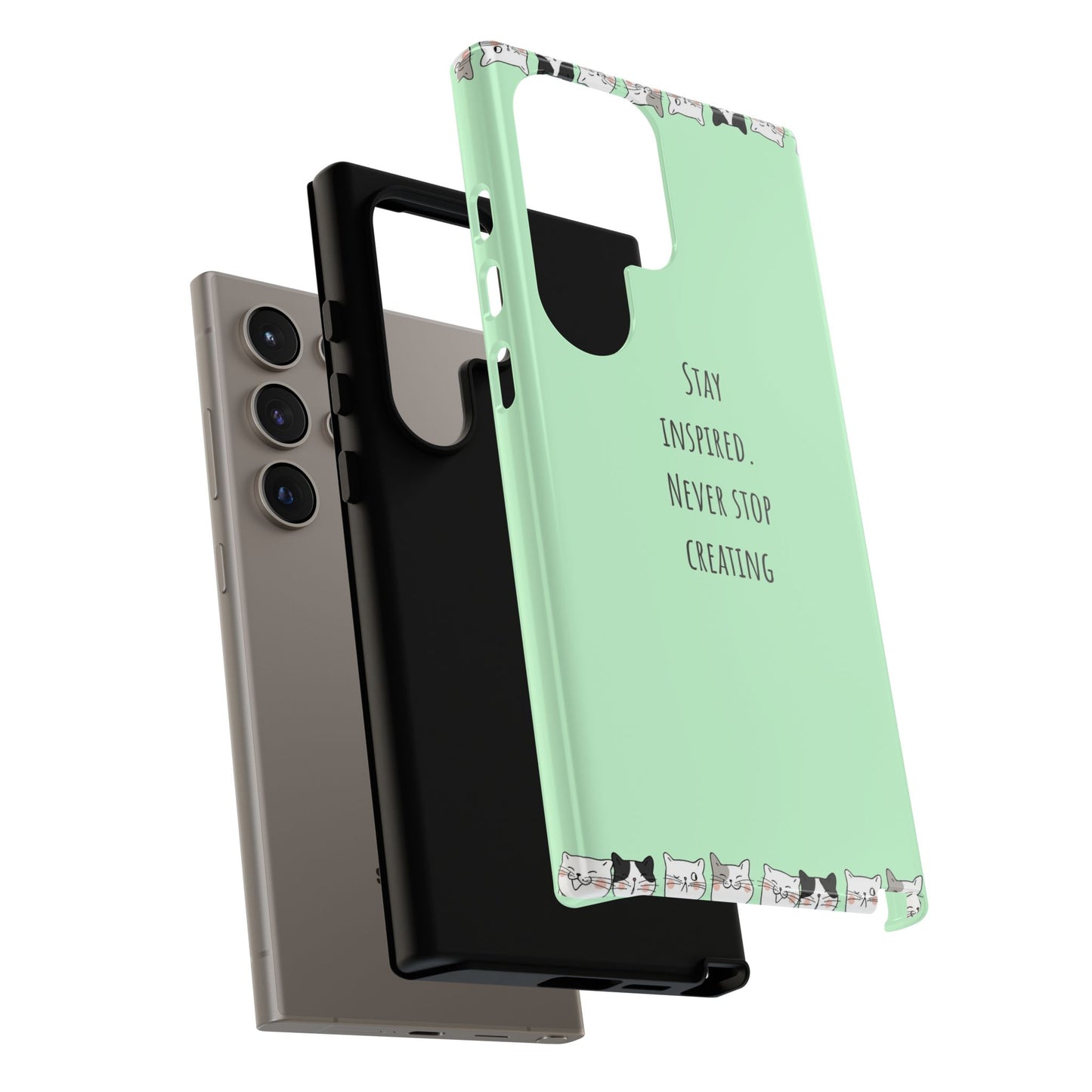 Tough Phone Case, Trendy Durable Glossy Finish, Stylish and Cute Smartphone Cover for Daily Use