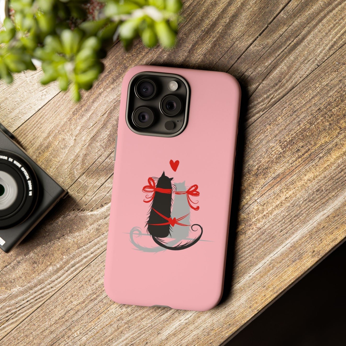 Cute Tough Phone Case, Trendy Glossy Finish, Durable and Fashionable, Stylish Everyday Cover, Smartphone Protection