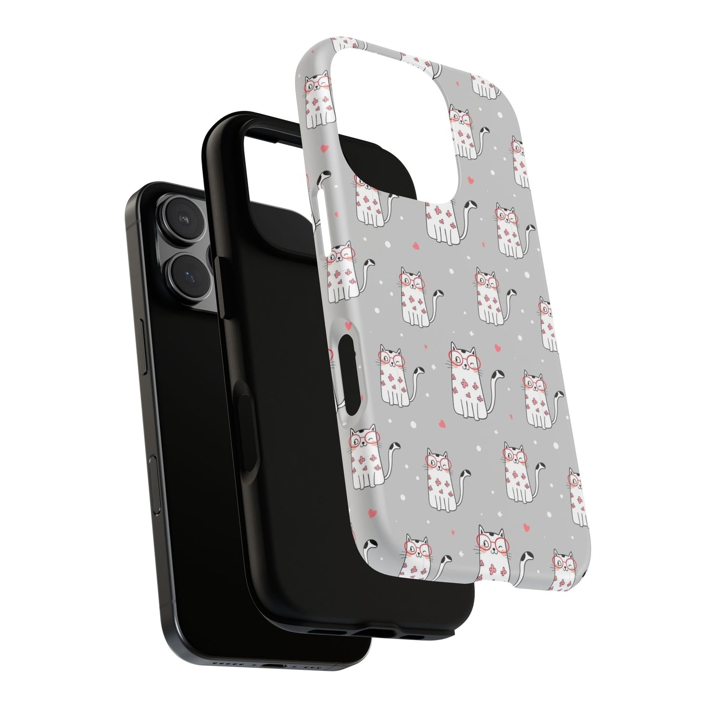 Durable Tough Phone Case, Stylish Glossy Cover, Trendy Cute Design, Perfect for Smartphone Use