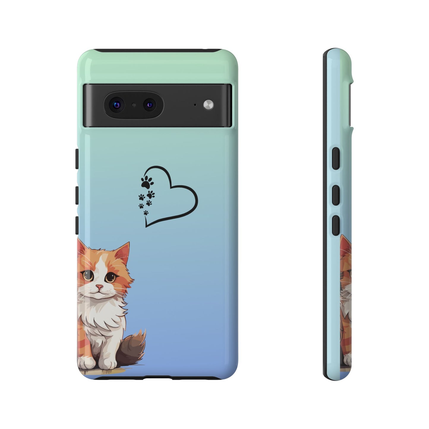 Trendy Tough Phone Case, Glossy Finish, Durable and Stylish, Cute Design for Smartphone Protection