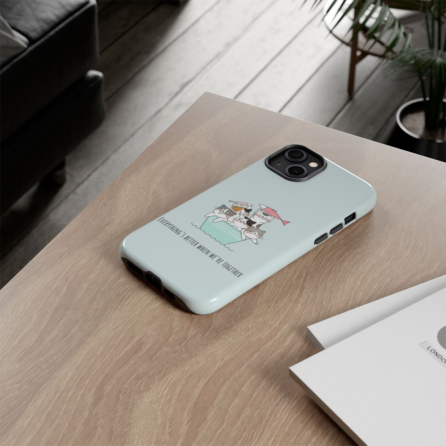 Durable Tough Phone Case, Trendy Glossy Finish, Stylish and Cute Smartphone Cover for Protection
