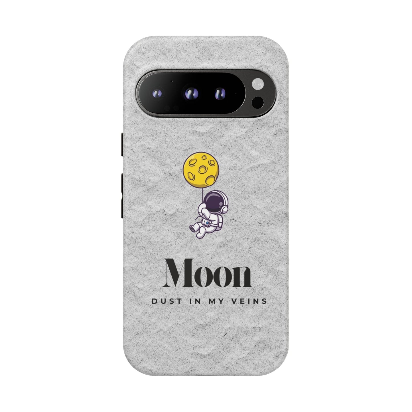 Astronaut Moon Phone Case - "Dust in My Veins" Durable Tough Case
