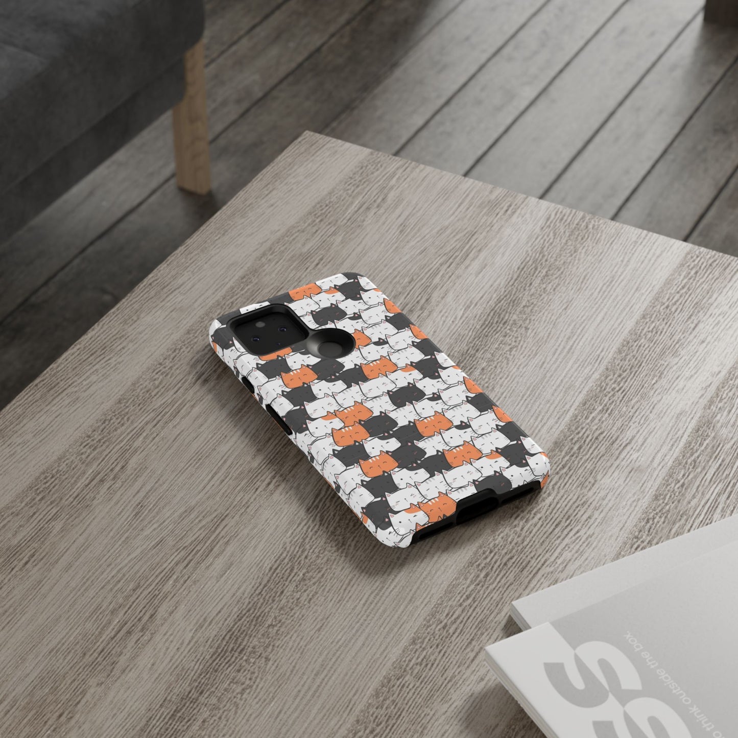 Durable Tough Phone Case, Cute and Stylish Glossy Finish, Trendy Design for Smartphone Protection