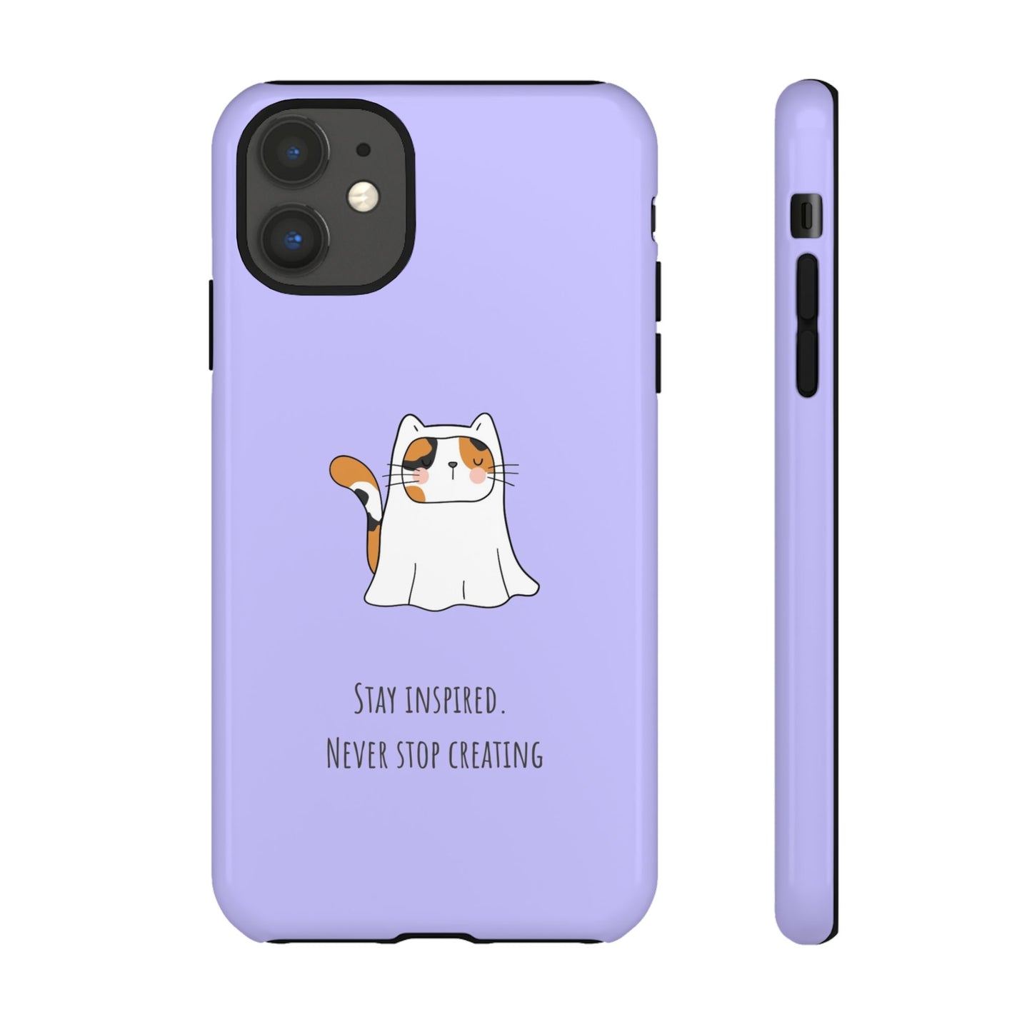 Tough Phone Case, Stylish and Durable Glossy Finish, Trendy Cute Cover for Smartphones