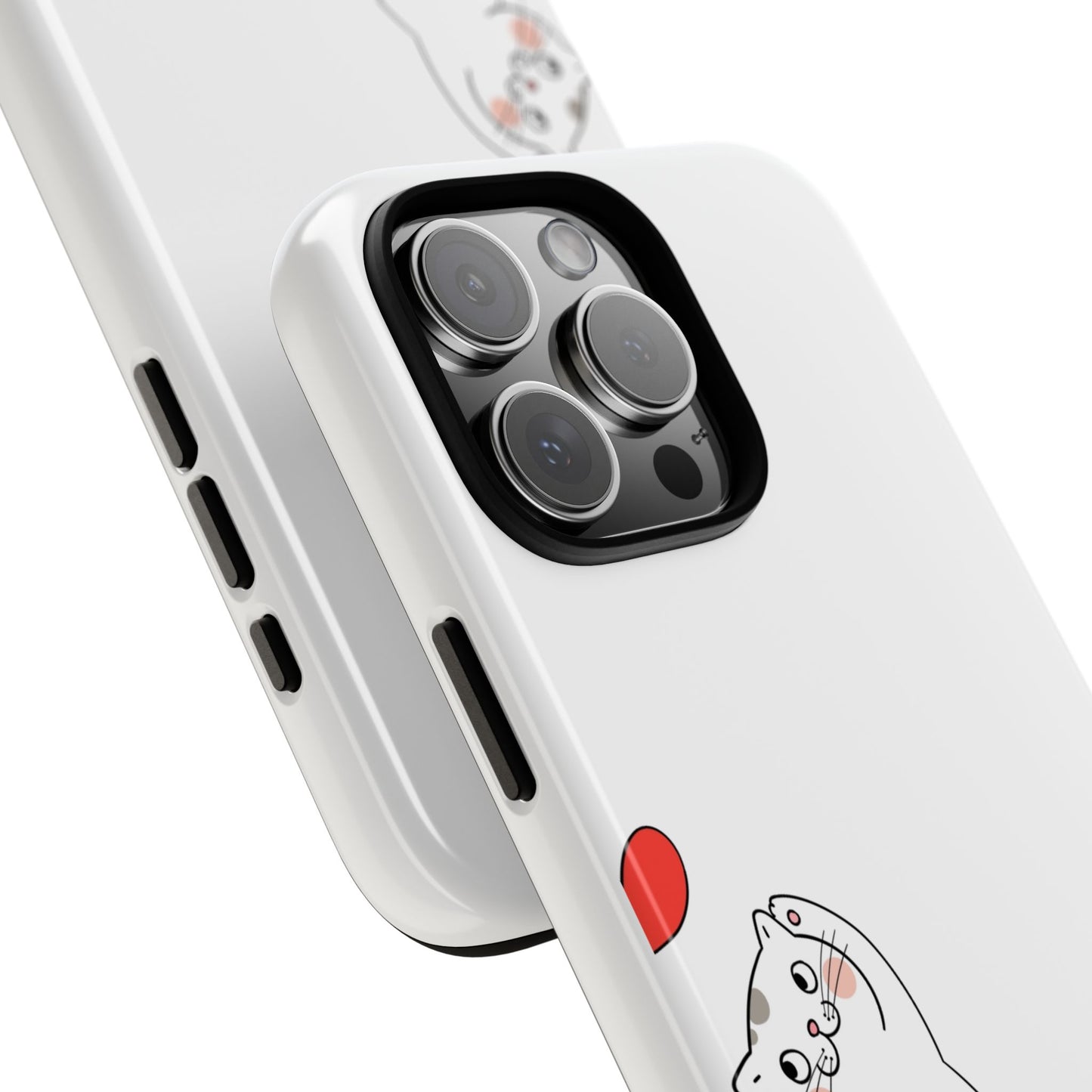 Tough Phone Case, Cute and Stylish Design, Durable Glossy Finish, Trendy Smartphone Protection for Daily Use