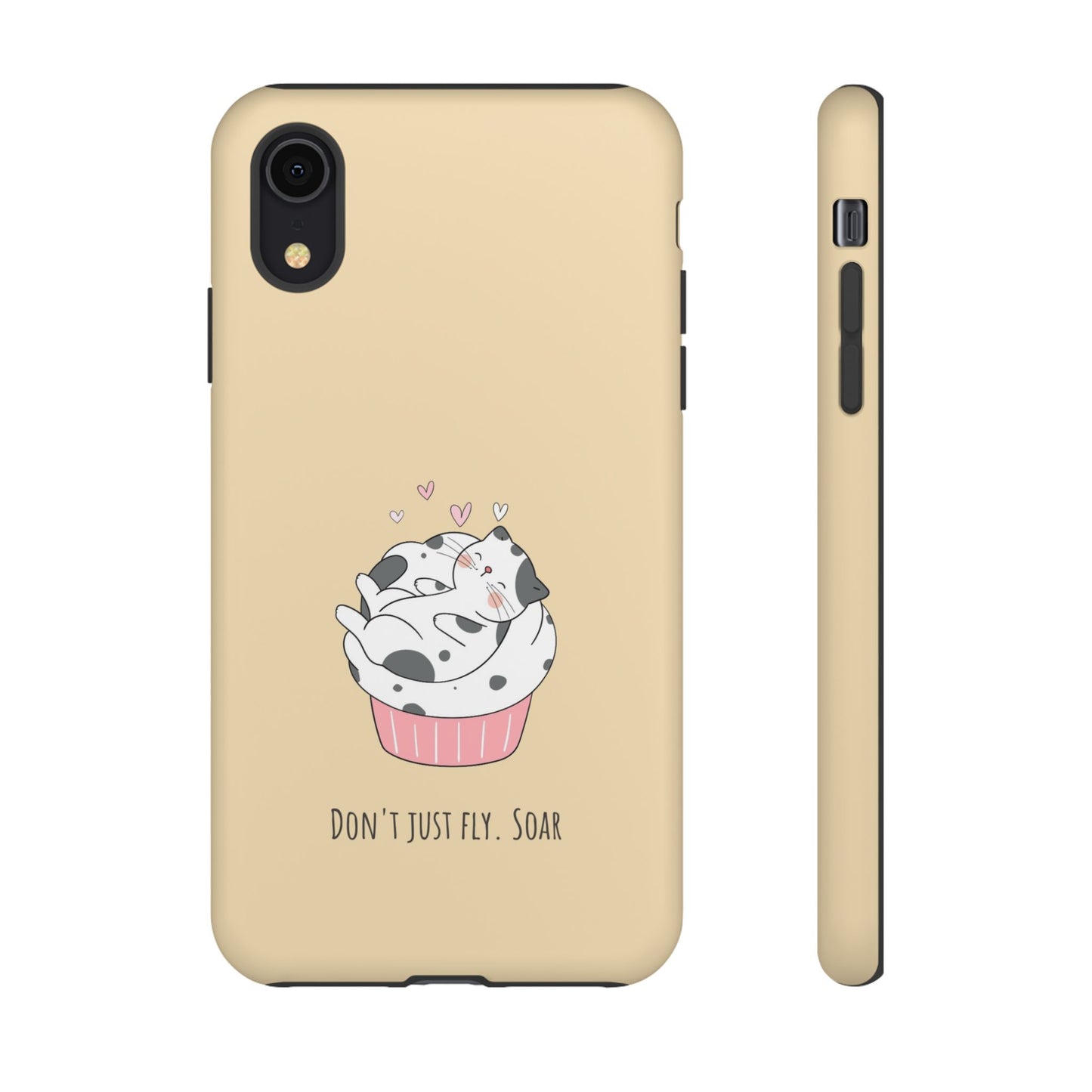 Tough Phone Case, Glossy Cute Design, Durable and Stylish, Trendy Smartphone Cover for Daily Use