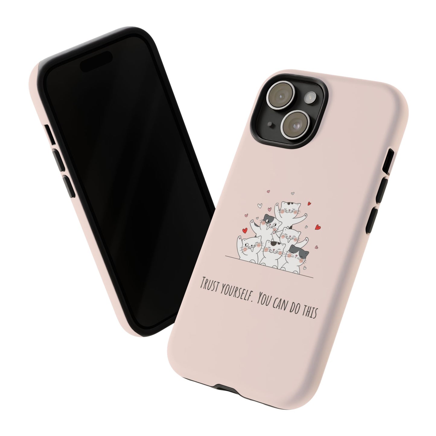 Tough Phone Case, Stylish Glossy Finish, Durable Design, Cute and Trendy Cover for Smartphones
