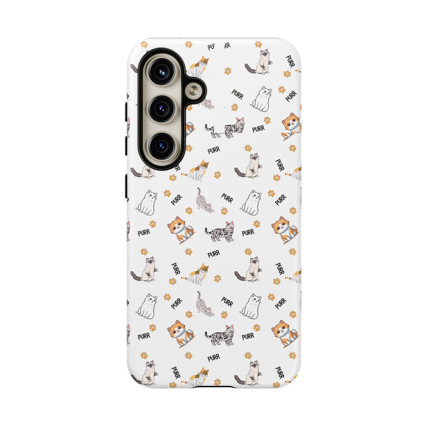 Tough Phone Case, Glossy Finish, Trendy and Cute, Durable Smartphone Protection for Daily Us