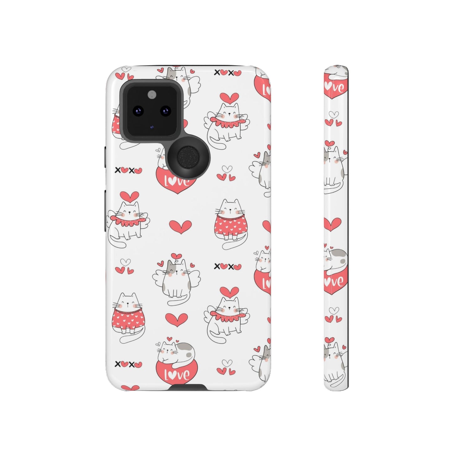 Durable Tough Phone Case, Trendy Glossy Cover, Stylish Cute Design, Perfect for Smartphone Protection