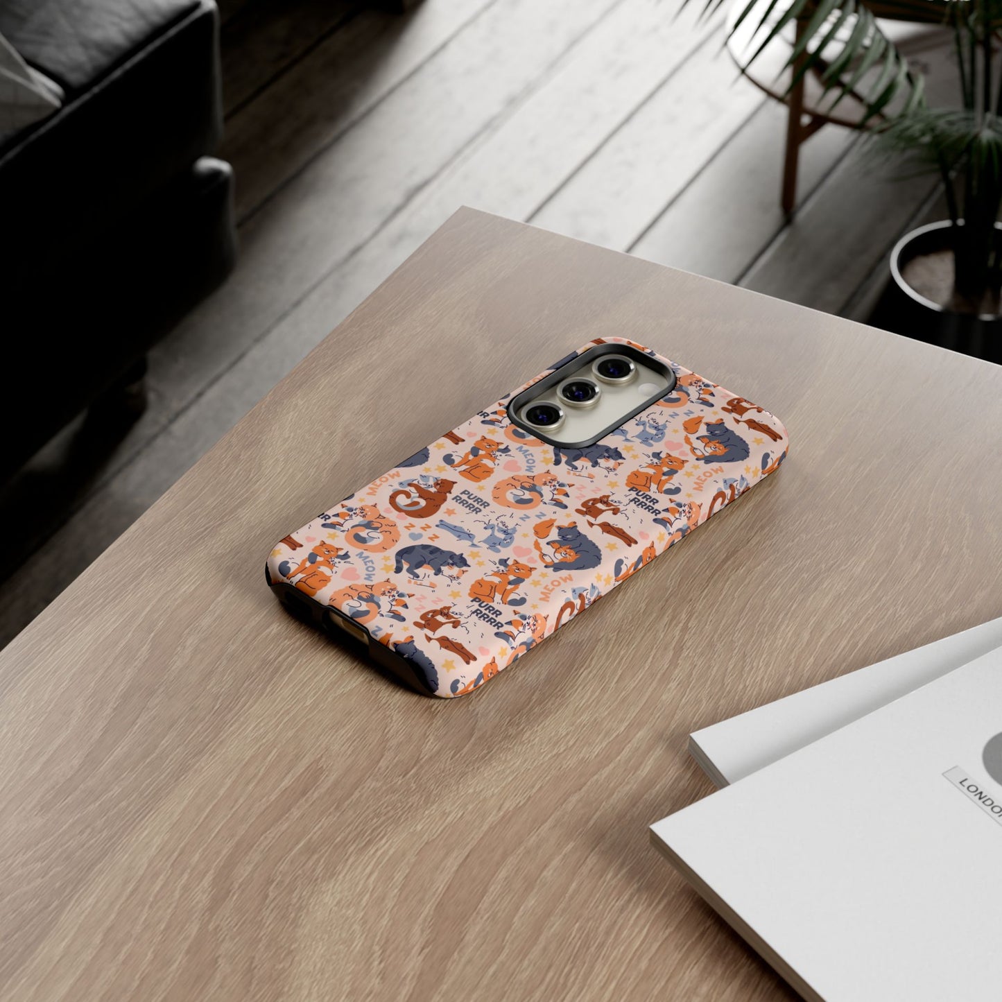 Durable Tough Phone Case, Trendy Cute Glossy Design, Stylish Smartphone Protection for Everyday Use
