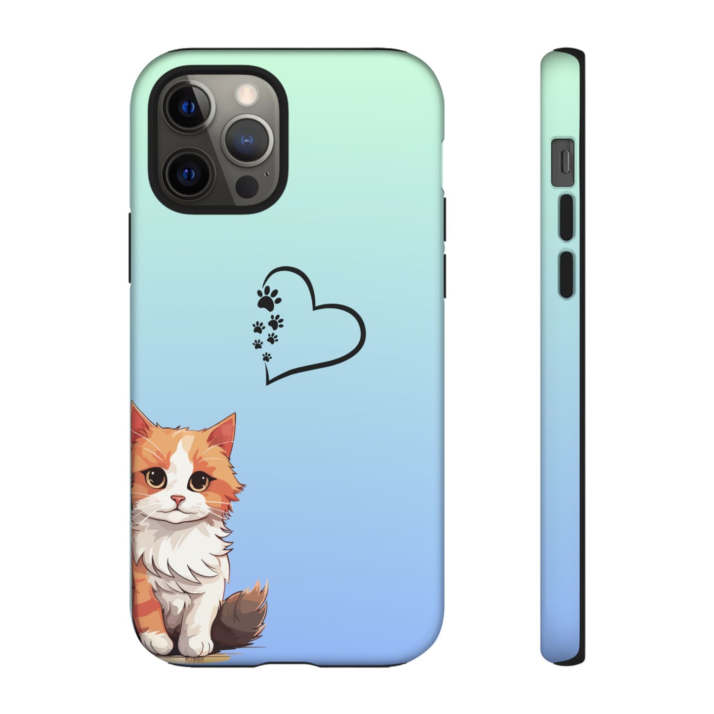Trendy Tough Phone Case, Glossy Finish, Durable and Stylish, Cute Design for Smartphone Protection