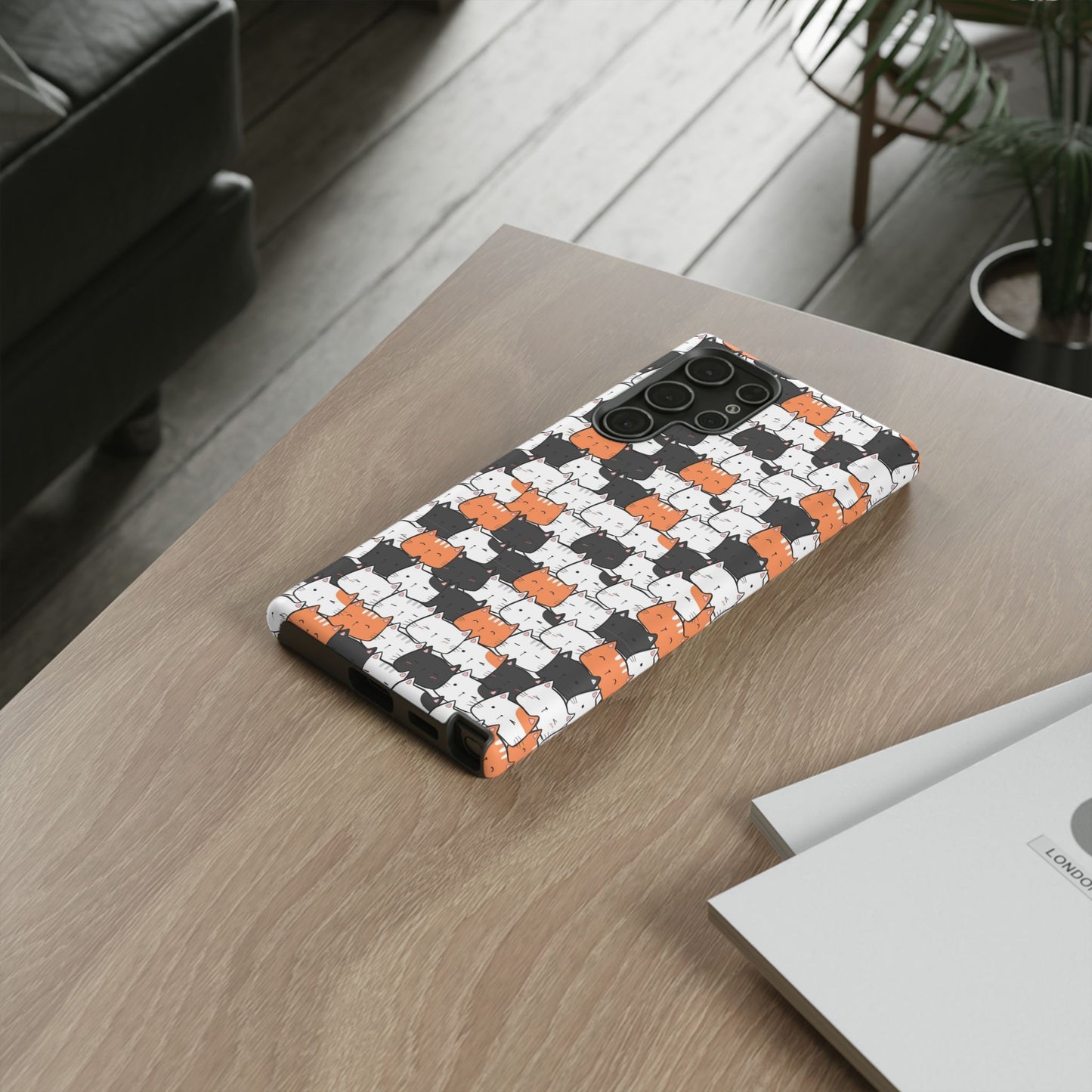 Durable Tough Phone Case, Cute and Stylish Glossy Finish, Trendy Design for Smartphone Protection