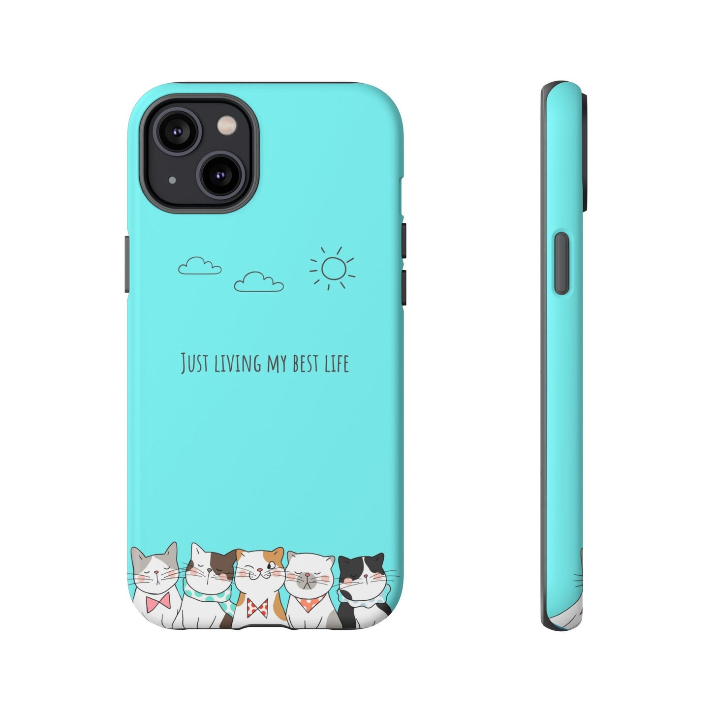 Durable Tough Phone Case, Stylish Trendy Glossy Finish, Cute Design for Smartphone Protection